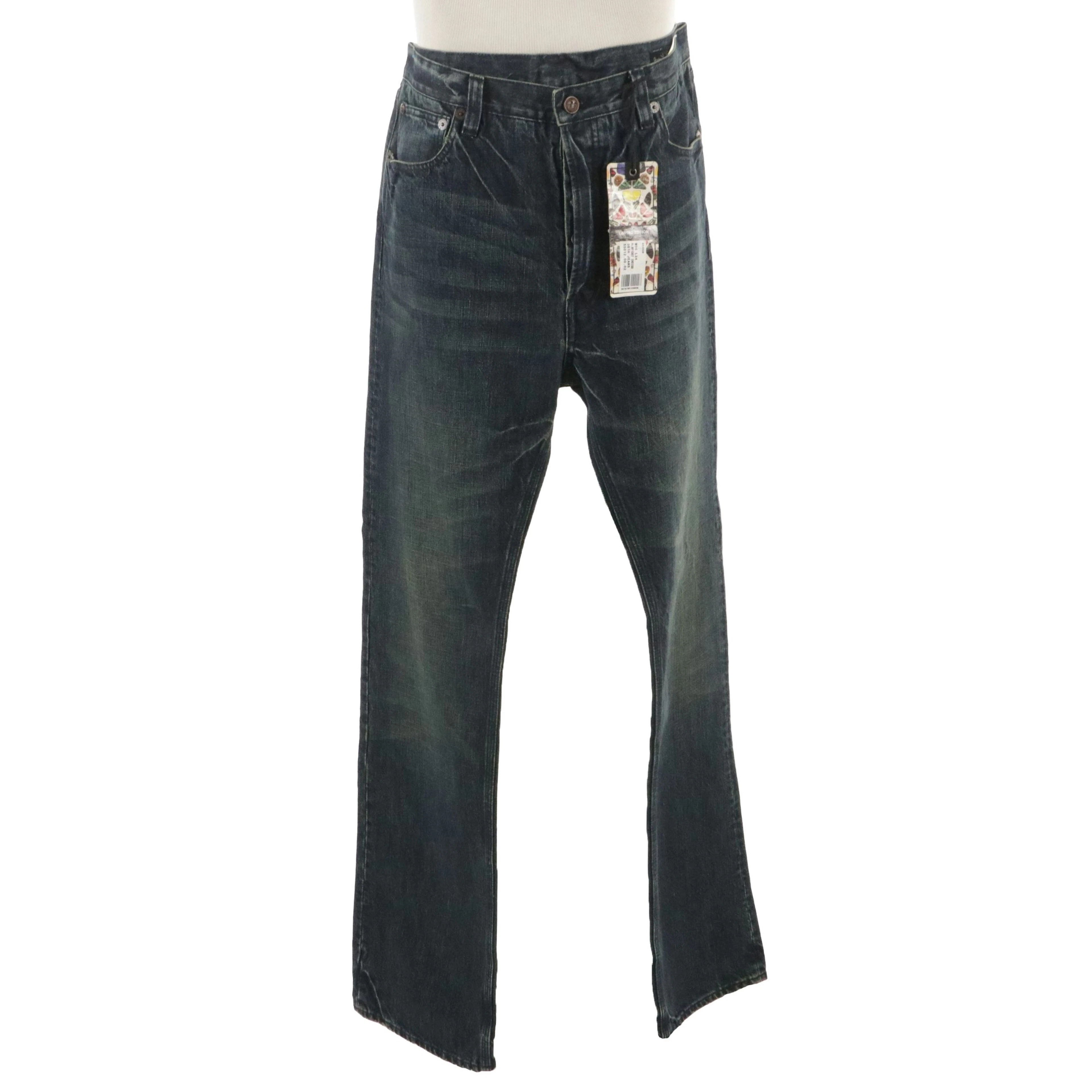 Men's Levi's x Damien Hirst Limited Edition Skeleton Patch 501 Jeans, With Tag