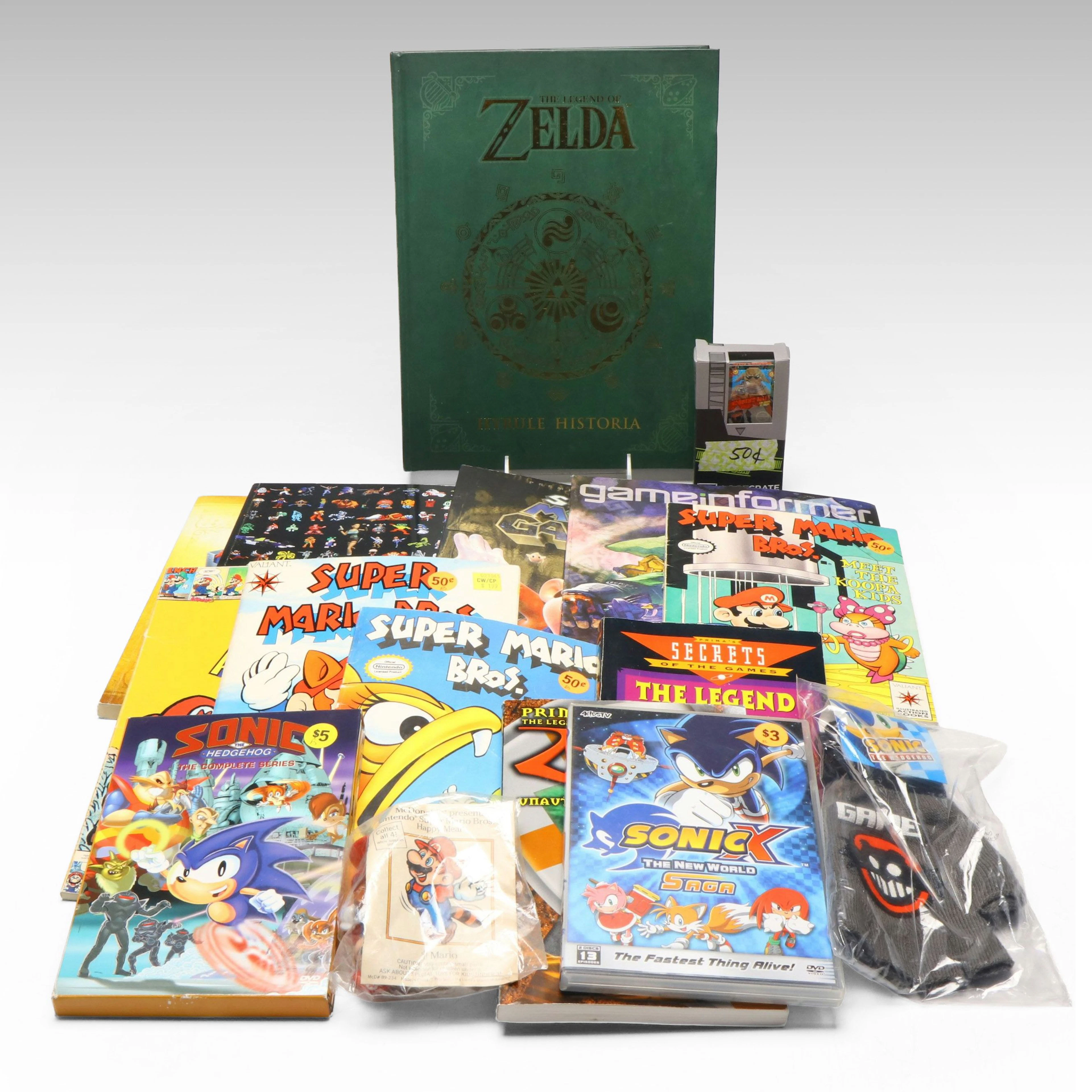 Valiant "Super Mario Bros." Comics with More Video Game Books and Toys