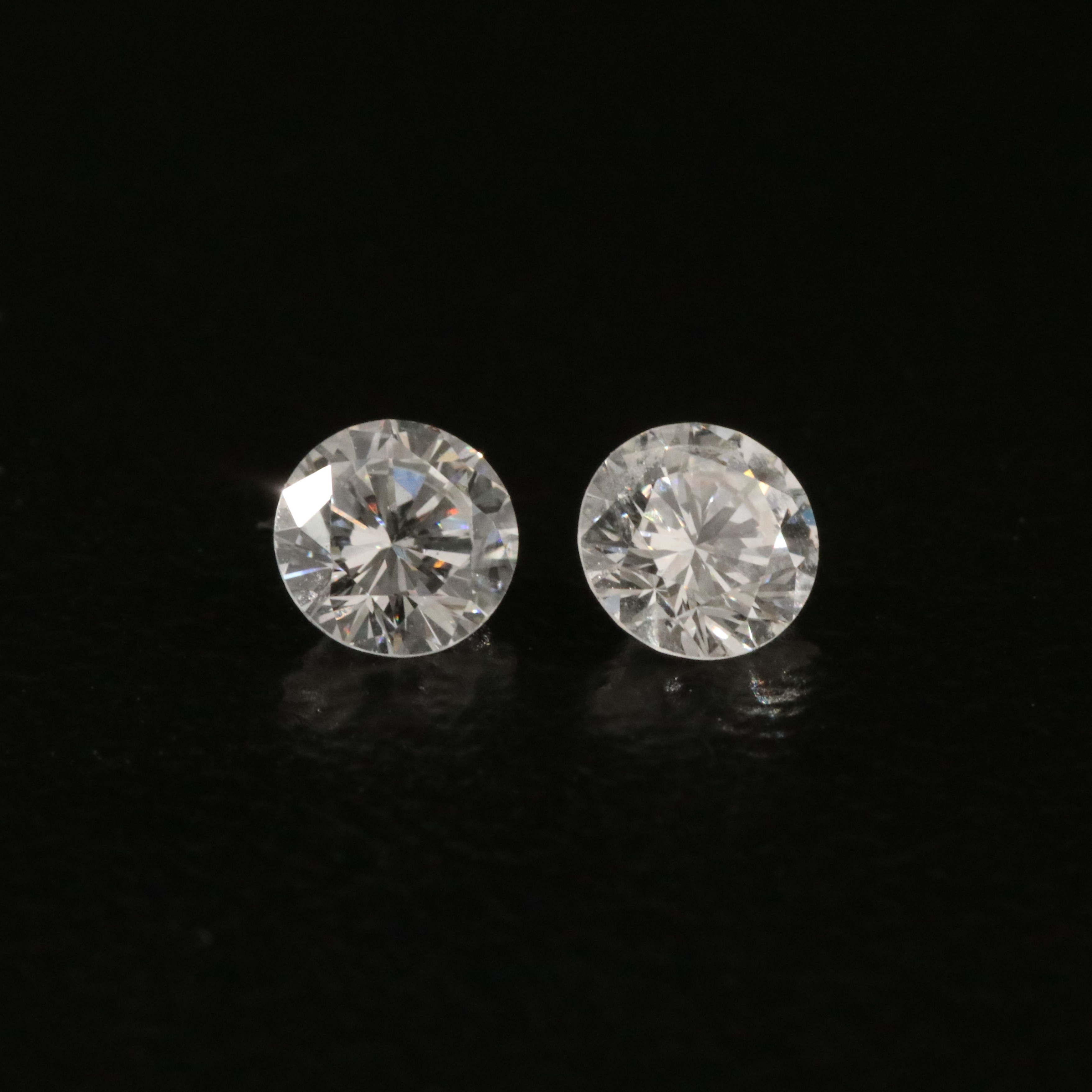 Loose 0.36 CTW Lab Grown Diamond Matched Pair