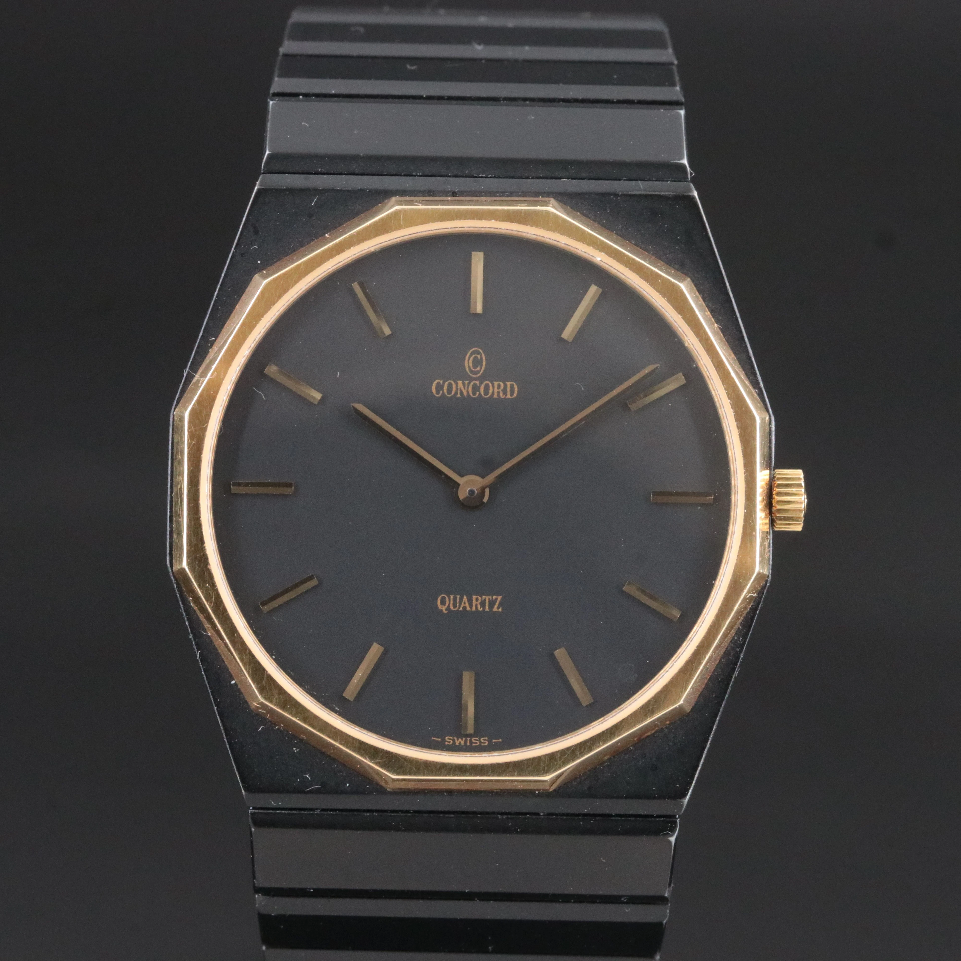 Concord Mariner 18K & Steel PVD Coated Quartz Watch