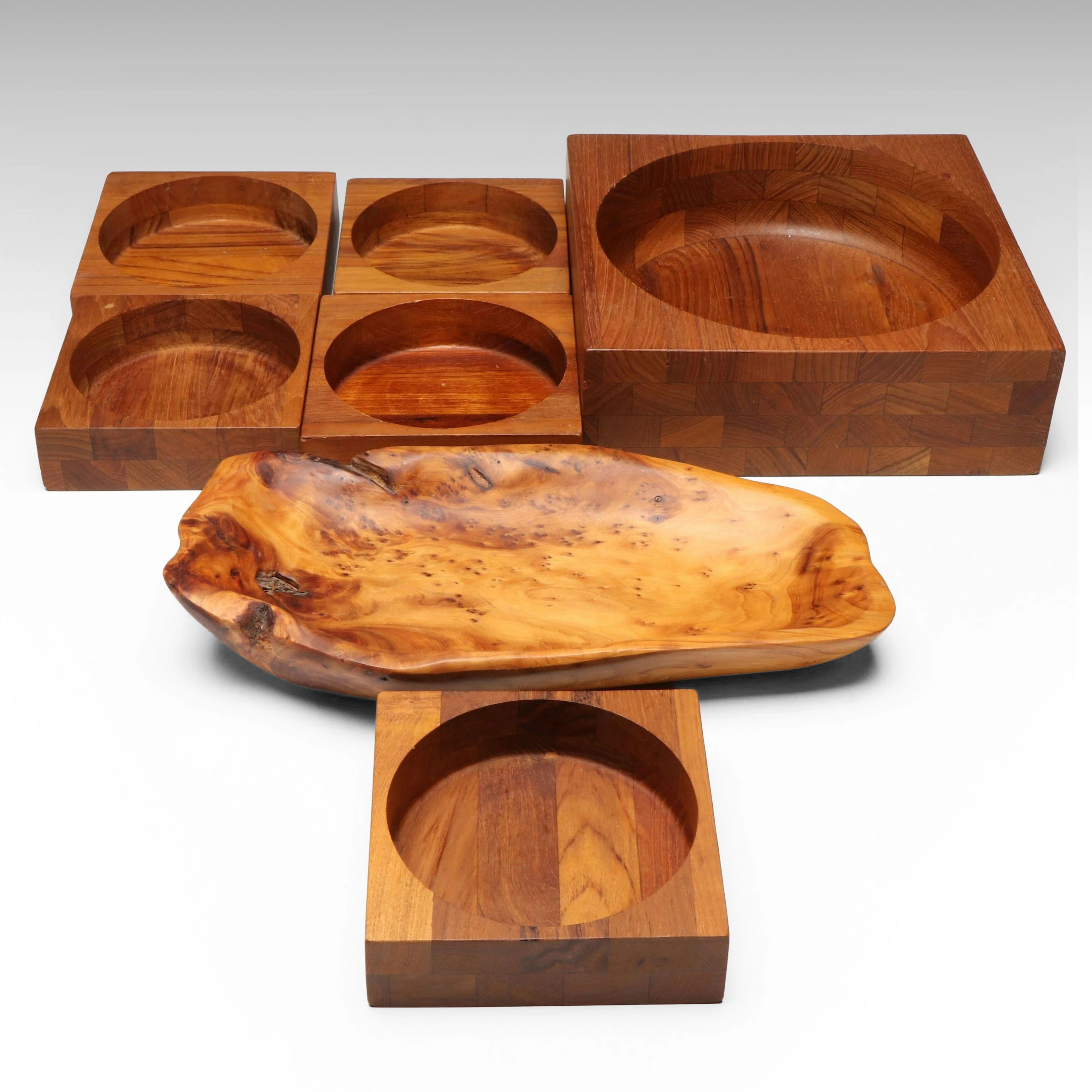Broström Design Danish Teakwood Bowls with Other Bowl