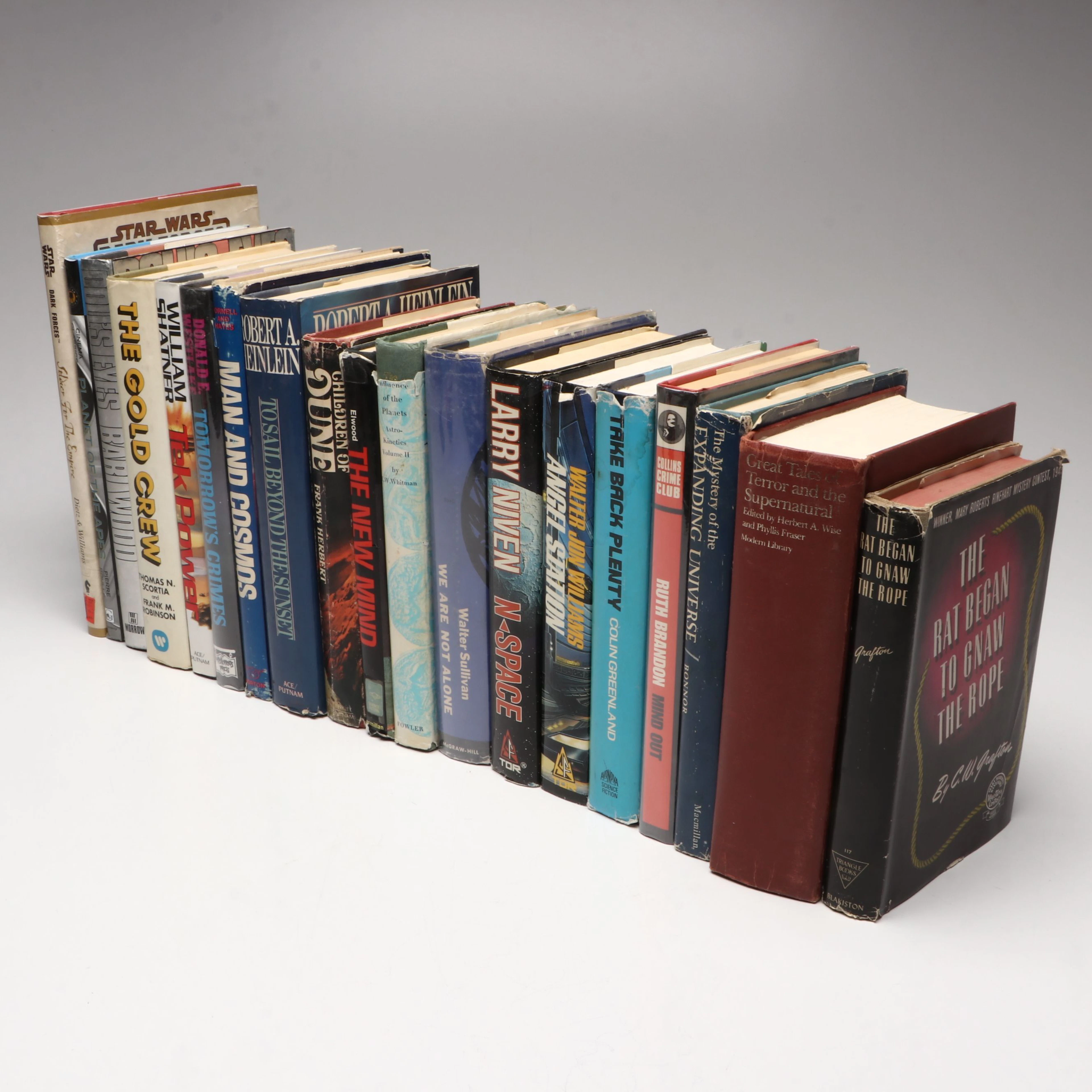 First Printing "Tek Power" by William Shatner and More Science Fiction Books