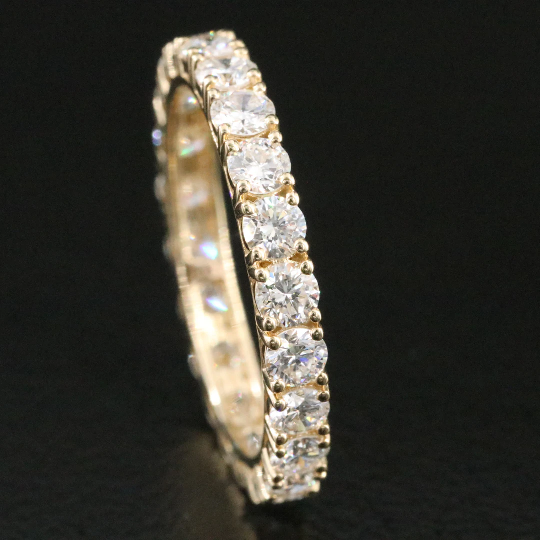14K 1.84 CTW Lab Grown Diamond Eternity Band