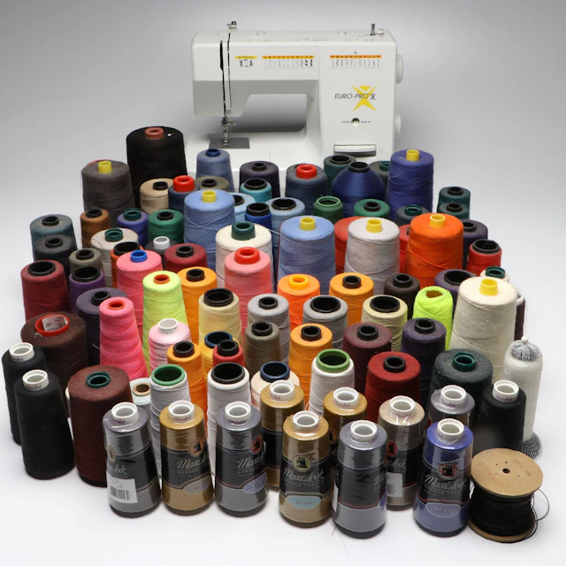 Euro-Pro X Model 8550 Sewing Machine and Thread