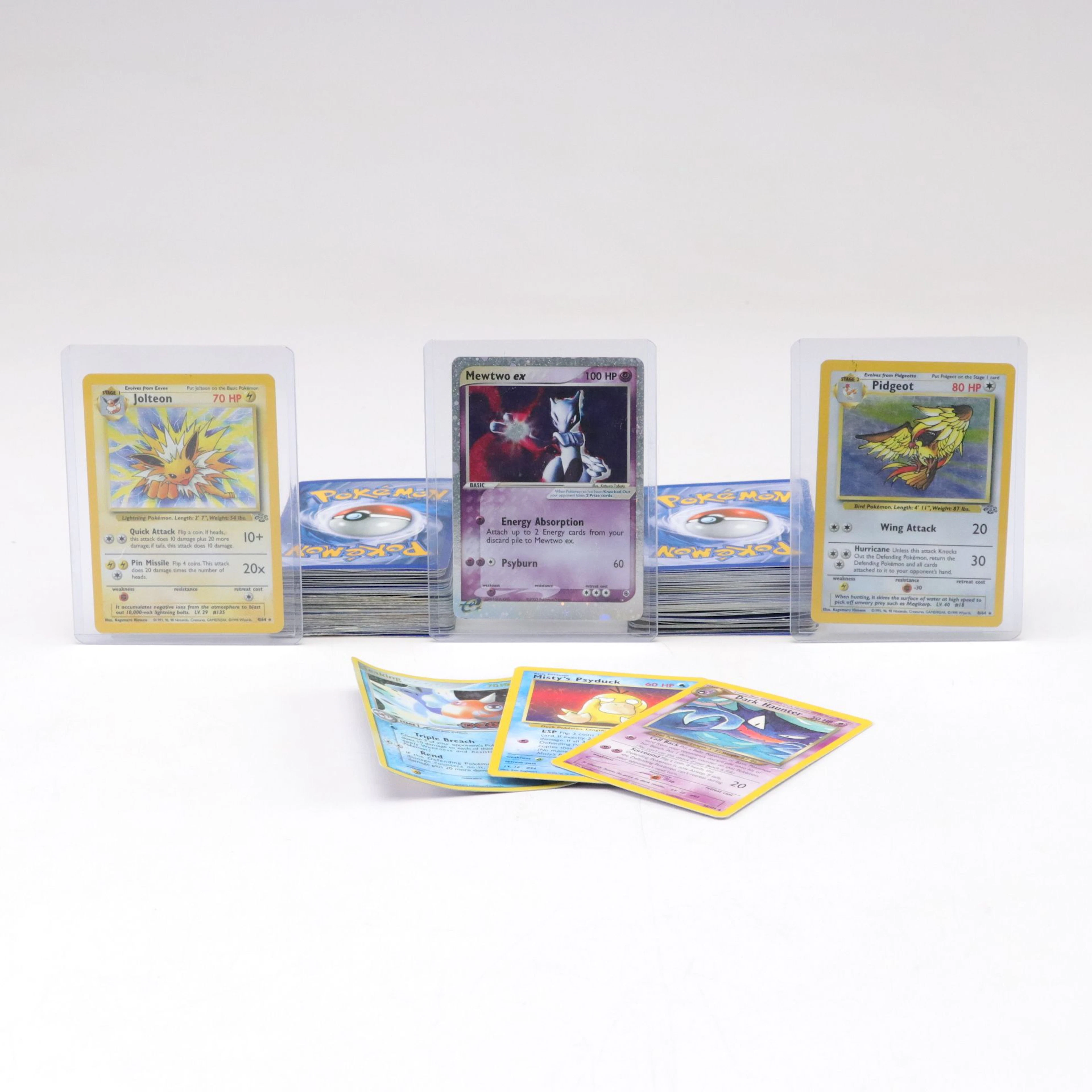 Pokémon Card Collection Featuring Base, Jungle and Other Sets, 1990s-2010s
