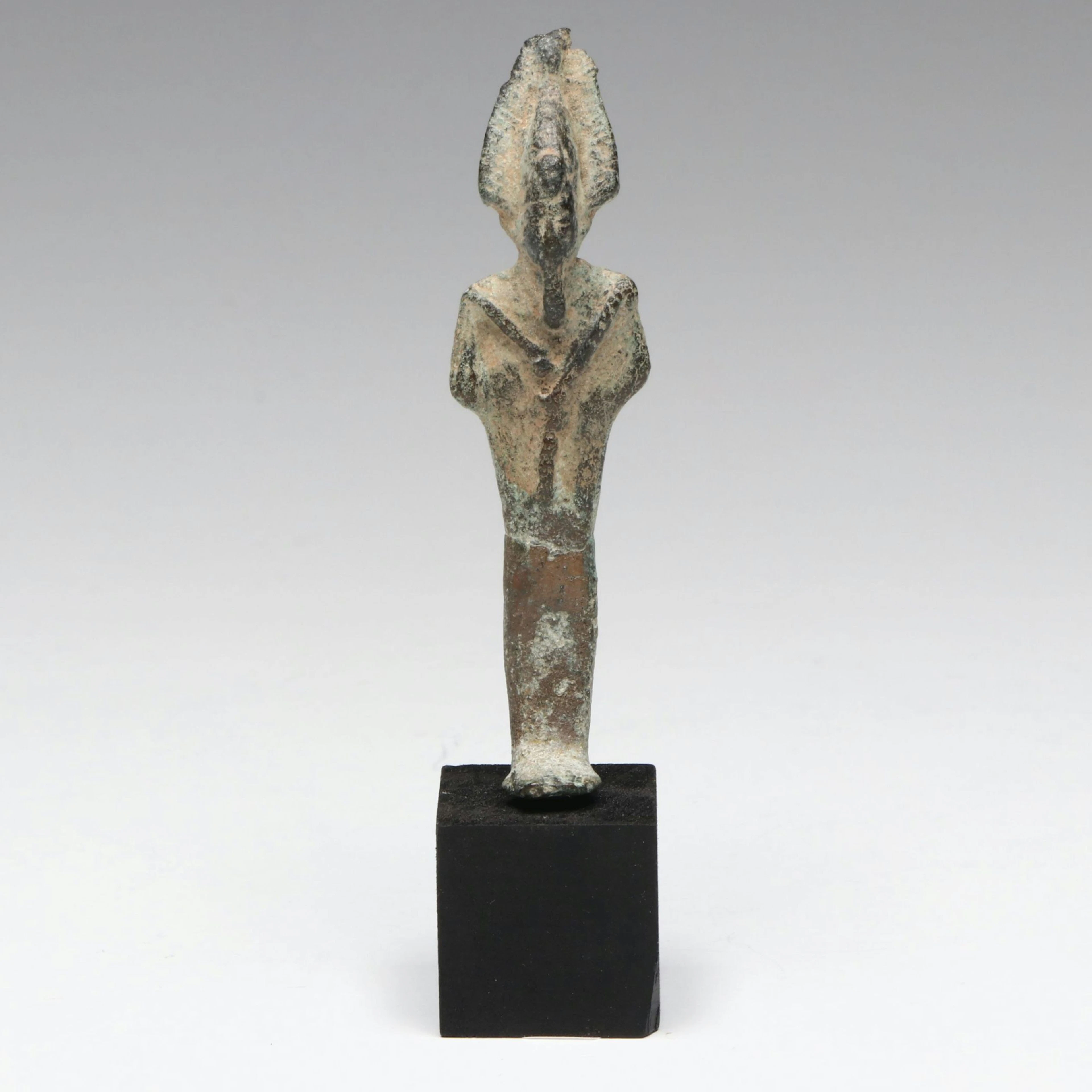 Egyptian Bronze Statuette of Osiris, Circa 664–332 BCE