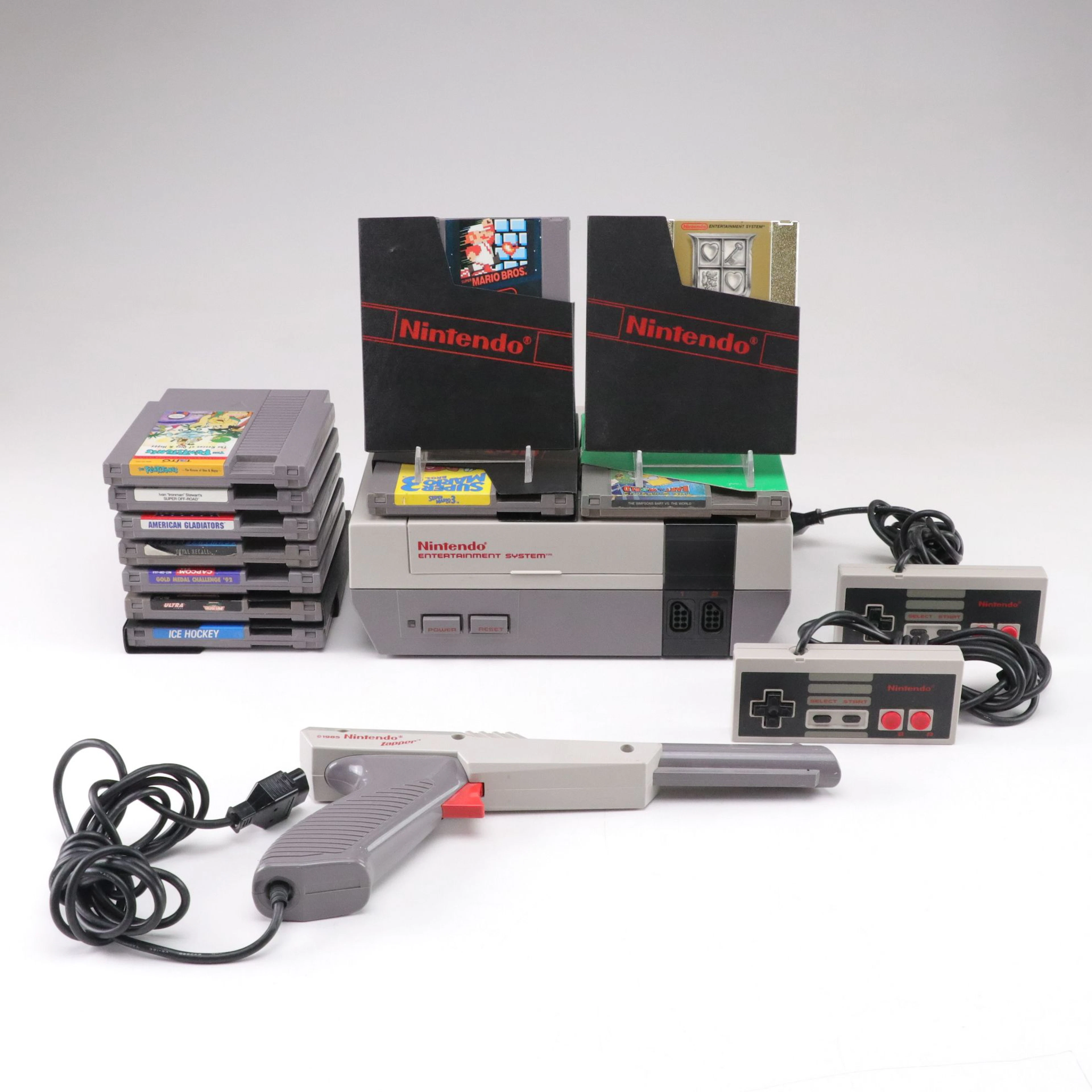 Nintendo Action Set Bundle with Super Mario Brothers & More Games