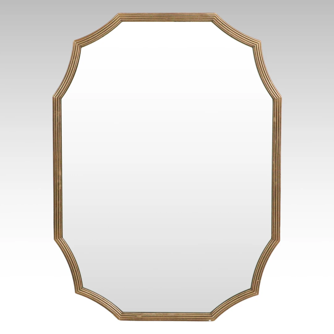 Hollywood Regency Style Wall Mirror, 21st Century