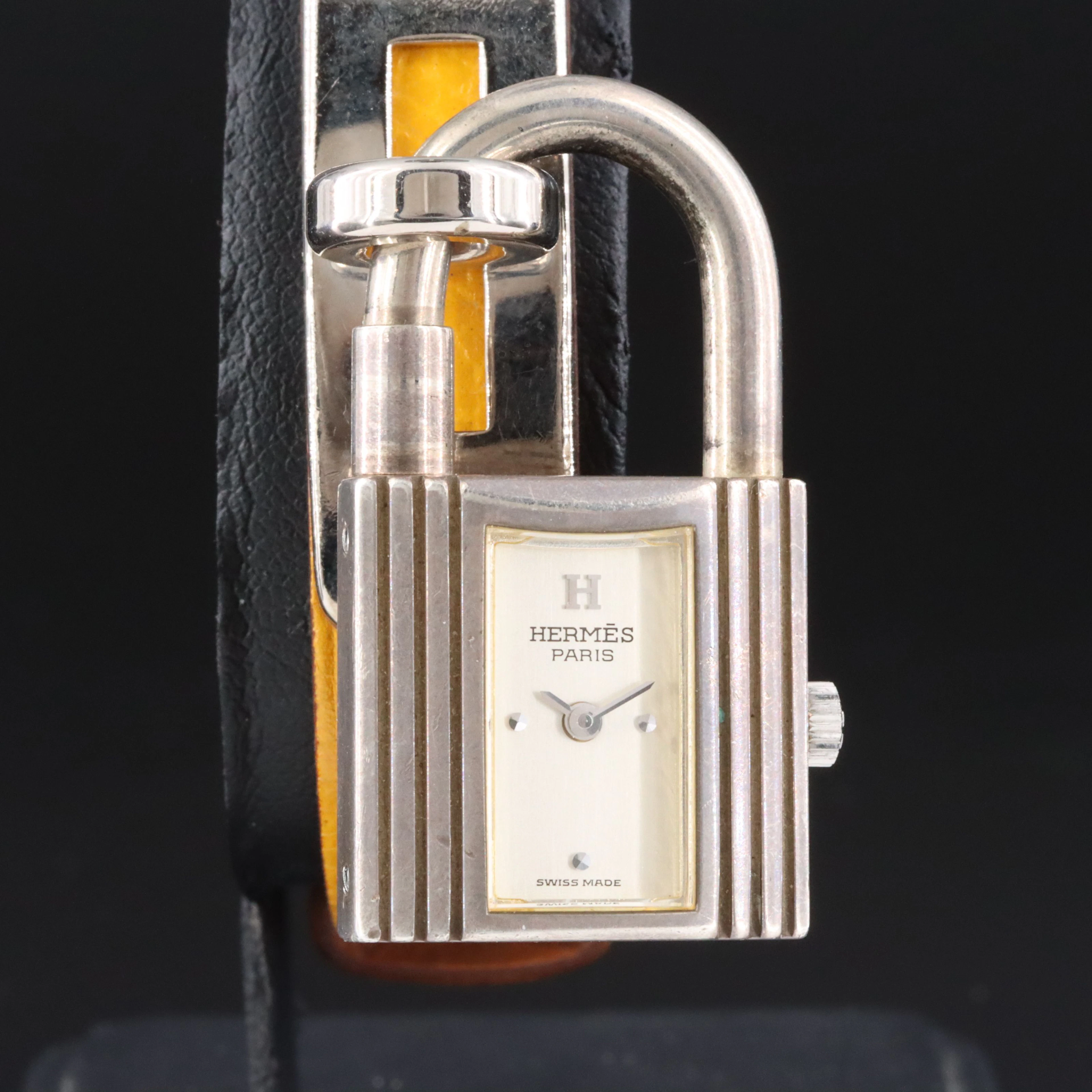 Hermès Kelly Sterling Silver Watch