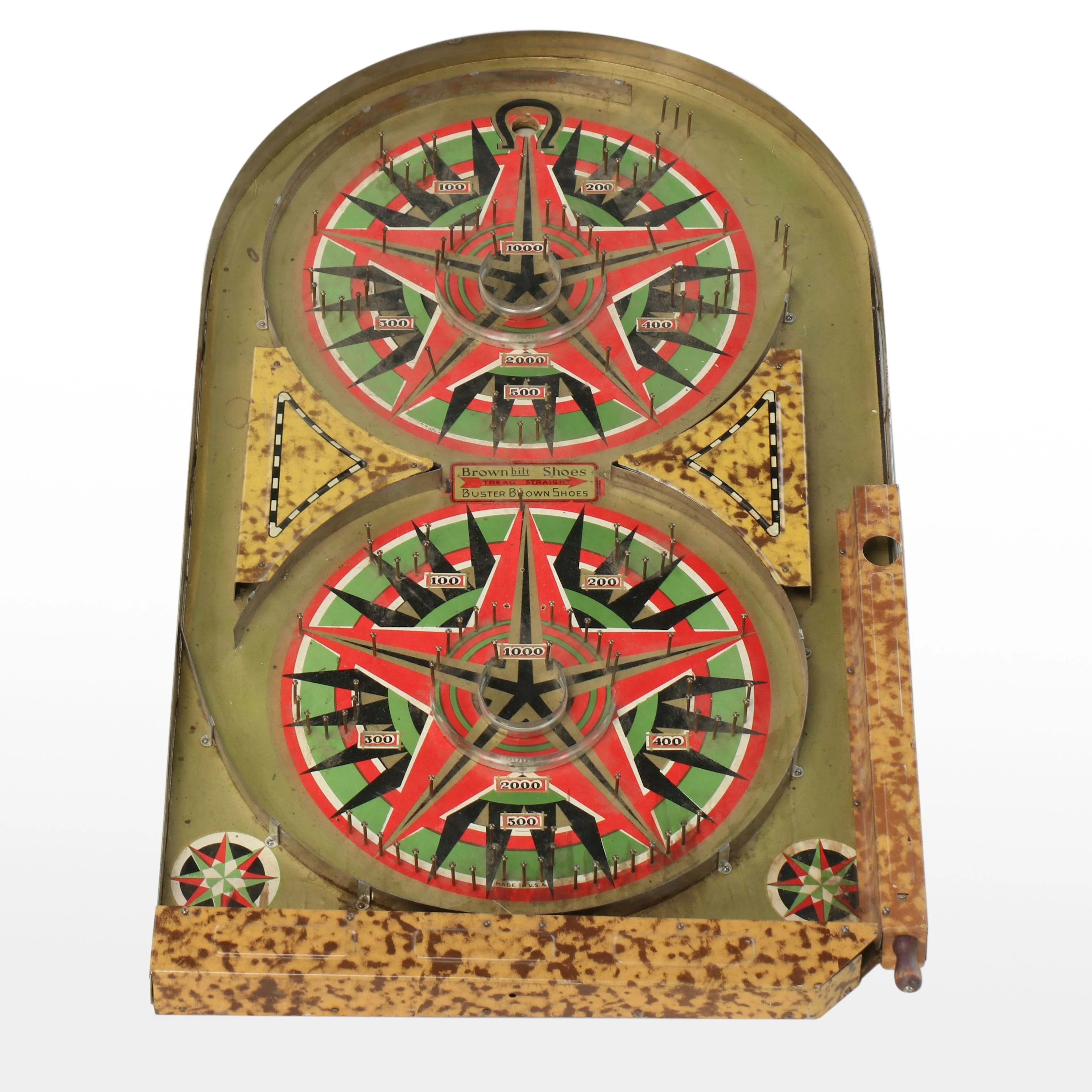 Lindstrom's "Gold Star" Game Board, Early 20th Century