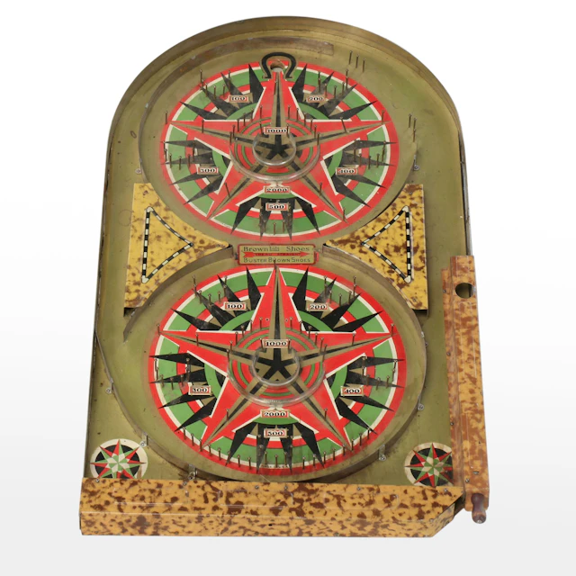 Lindstrom's "Gold Star" Game Board, Early 20th Century
