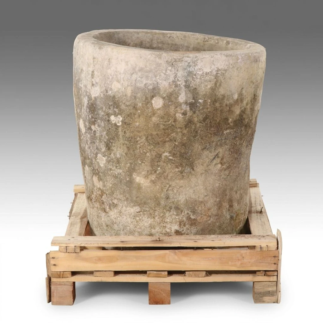 Large Concrete Trough Planter