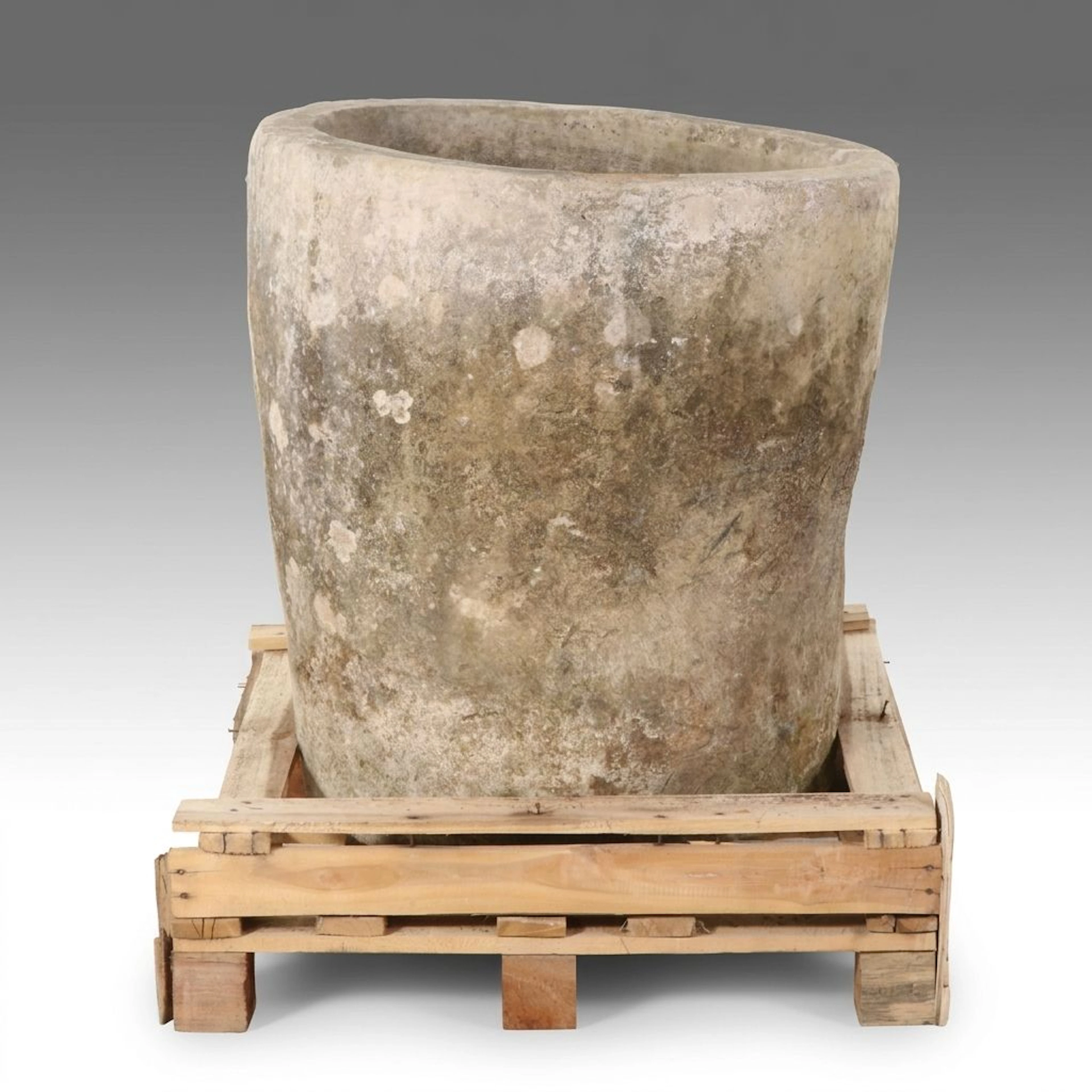 Large Concrete Trough Planter