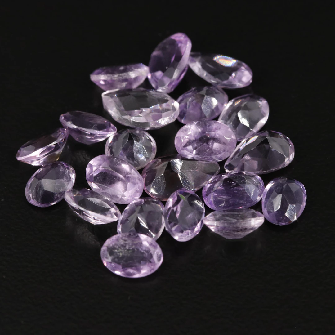 Loose 17.70 CTW Amethyst Lot