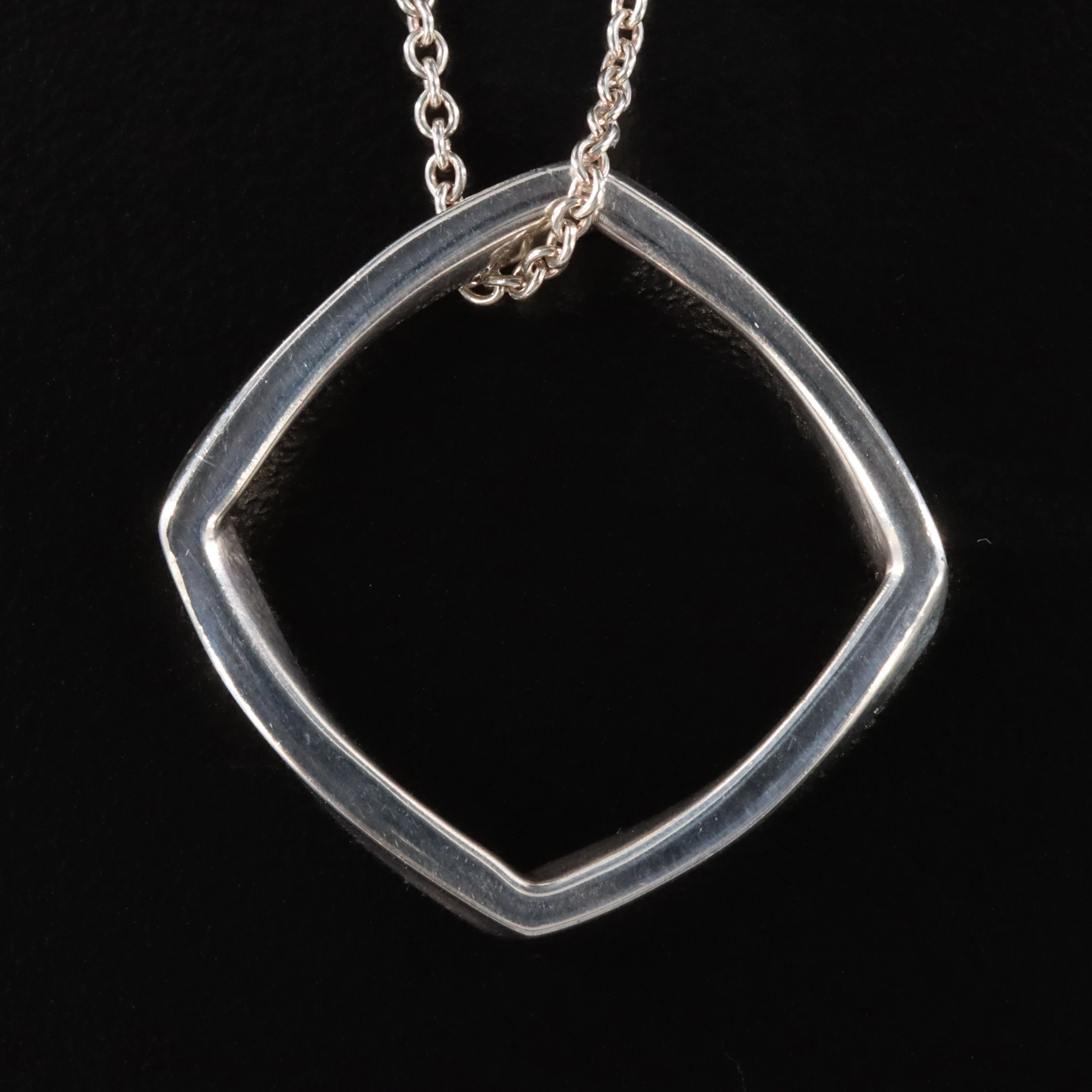 Frank Gehry for Tiffany & Co. Sterling Torque Pendant Necklace