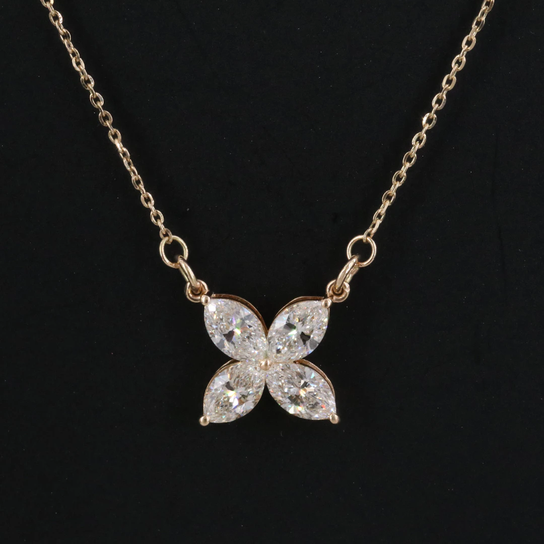 14K 1.06 CTW Diamond Necklace
