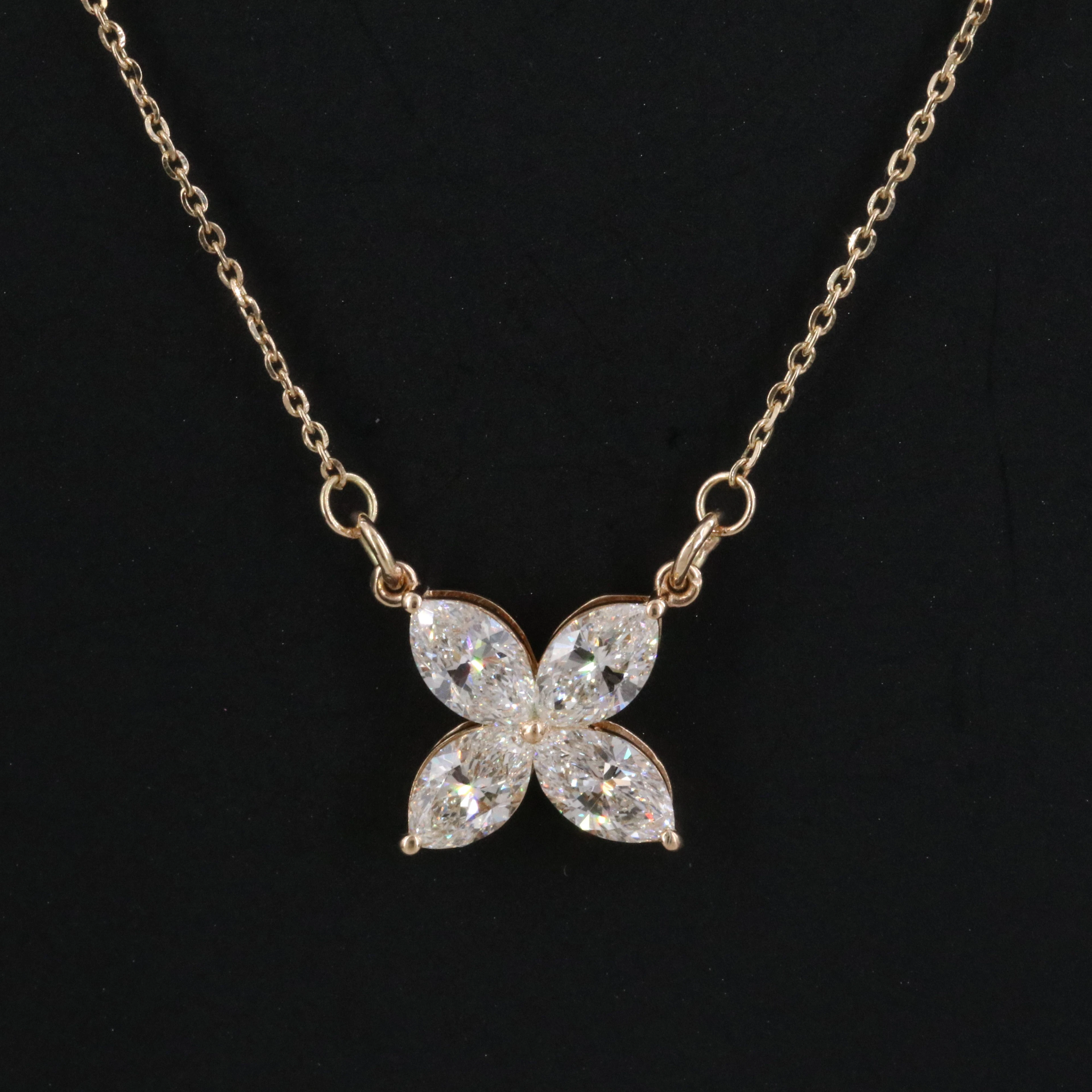 14K 1.06 CTW Diamond Necklace