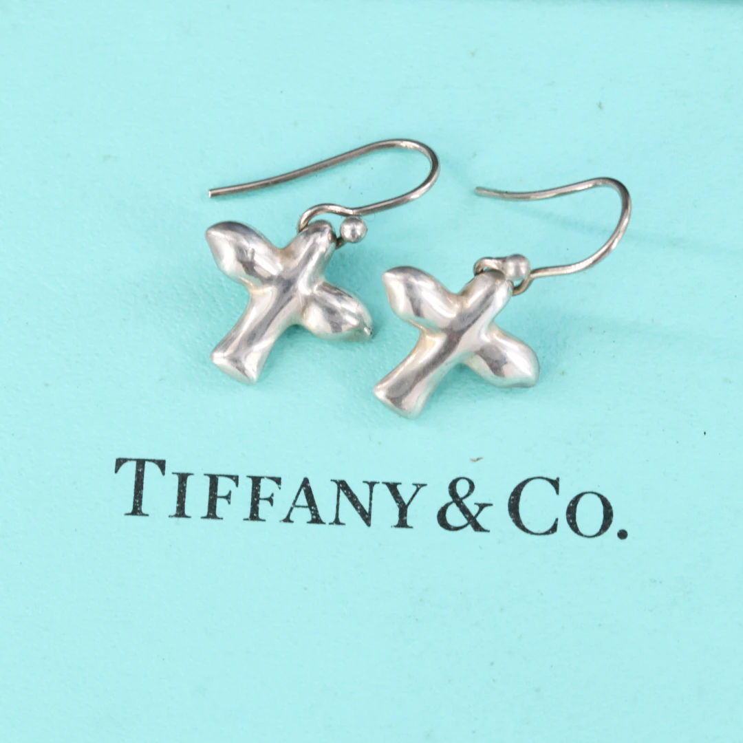 Elsa Peretti for Tiffany & Co. Sterling Dove Earrings