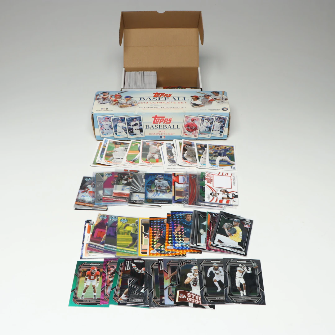 Sports Trading Cards Featuring Relics, Signed, and Serial Numbered