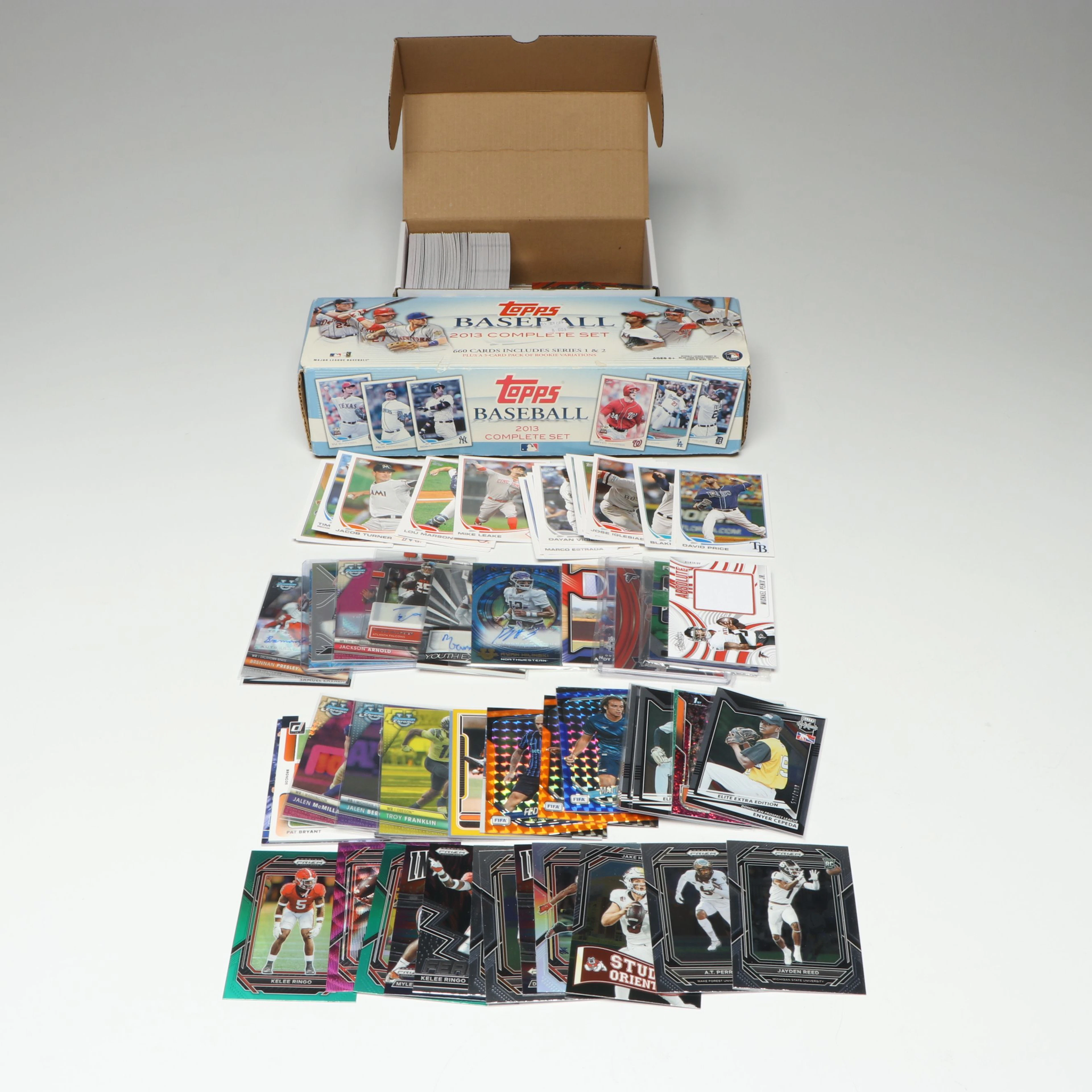 Sports Trading Cards Featuring Relics, Signed, and Serial Numbered