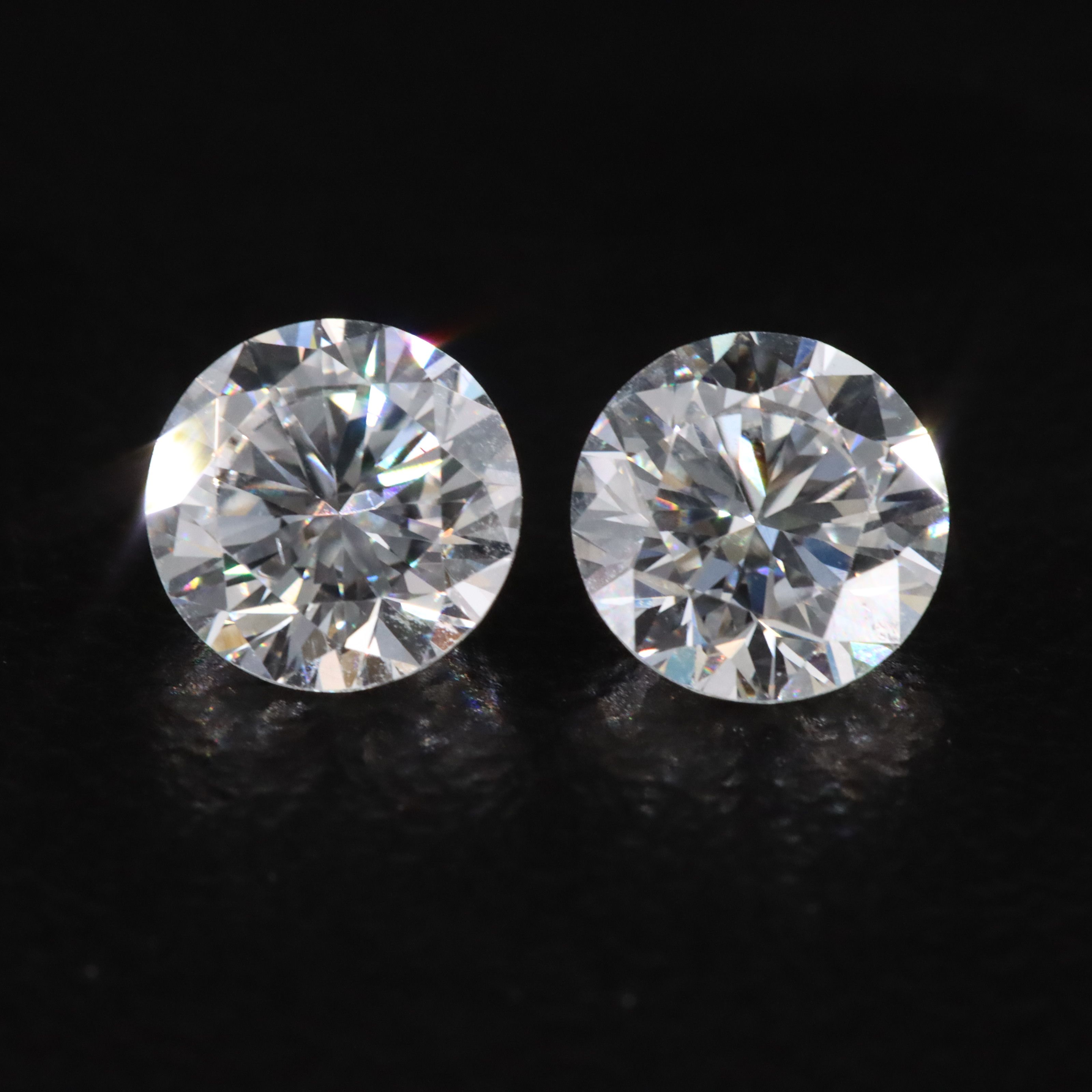 Loose 1.14 CTW Lab Grown Diamond Matched Pair
