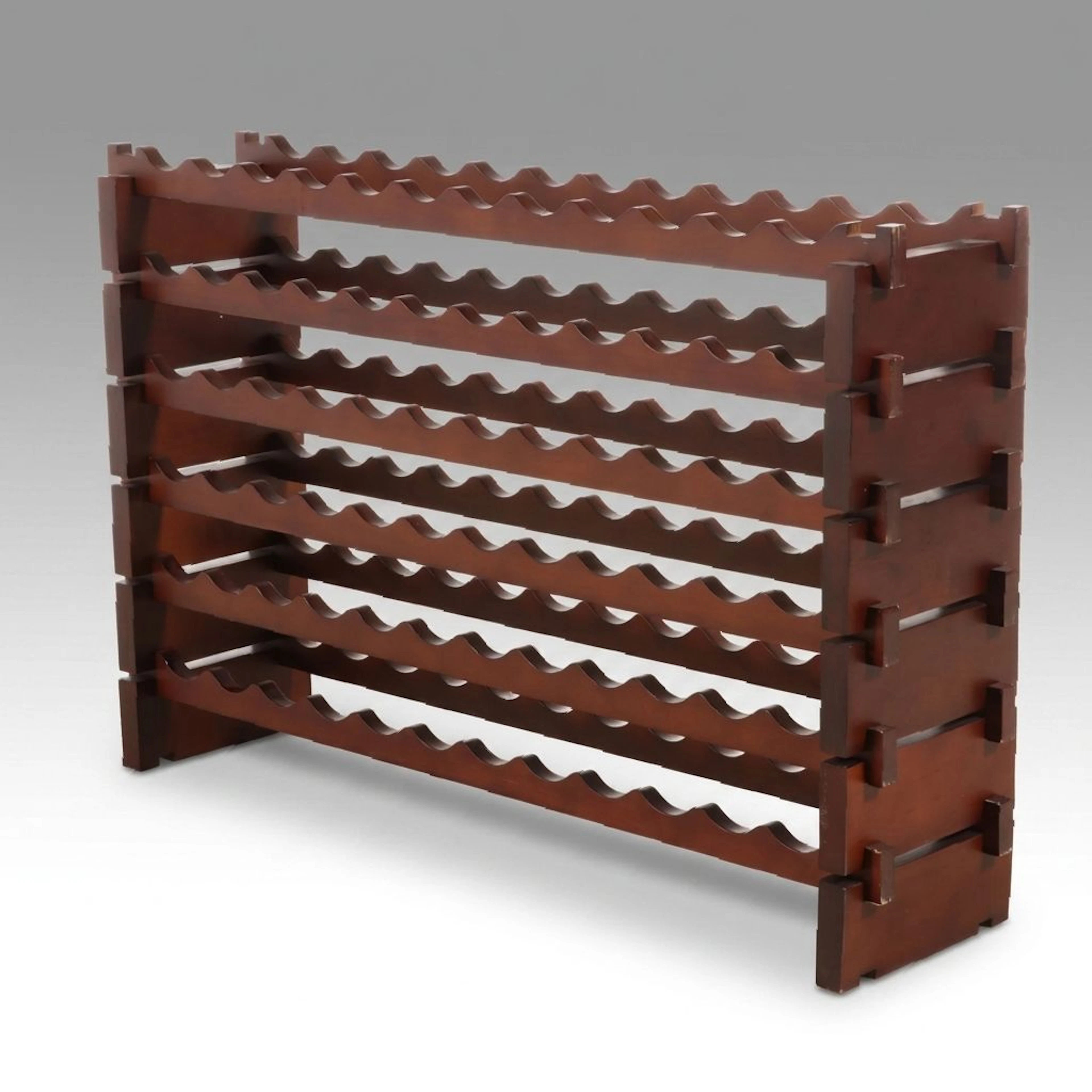 Wooden Wine Bottle Rack