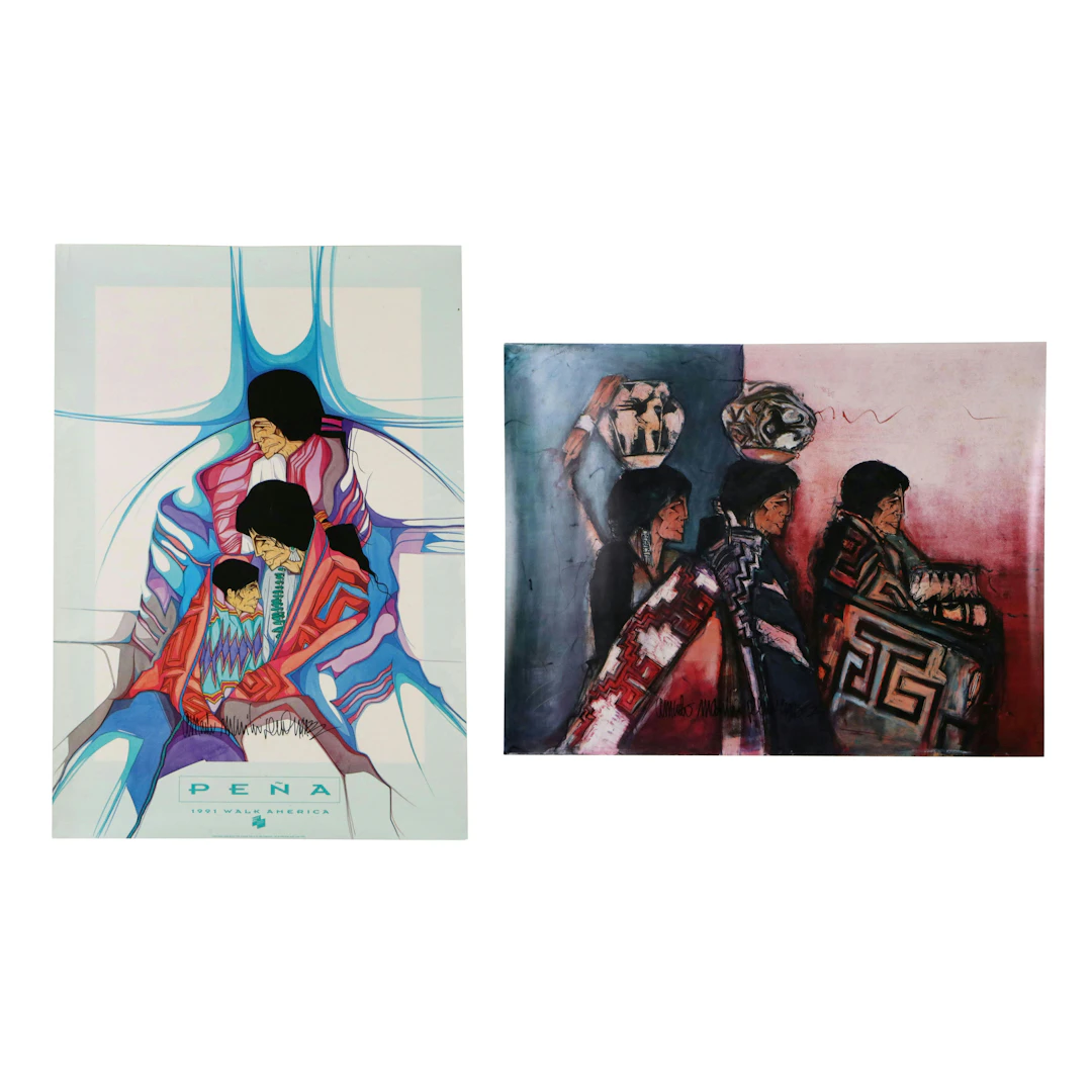 Amado M. Peña Jr. Offset Lithograph Posters