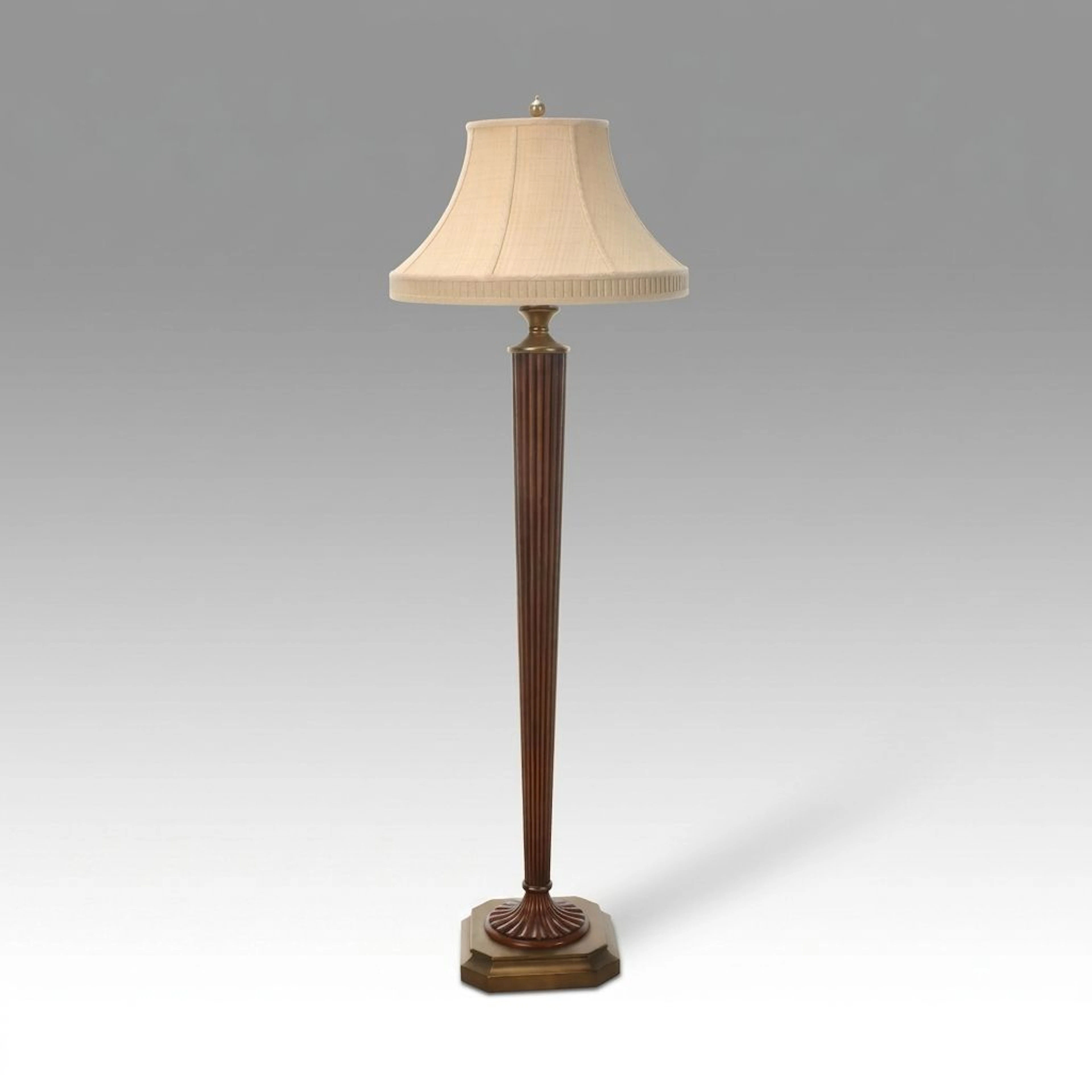 Fluted Column Floor Lamp