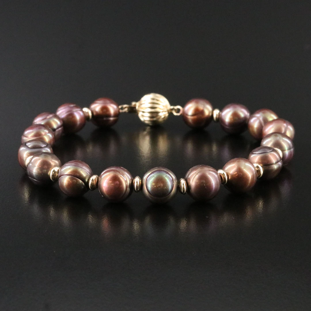14K Pearl Bracelet