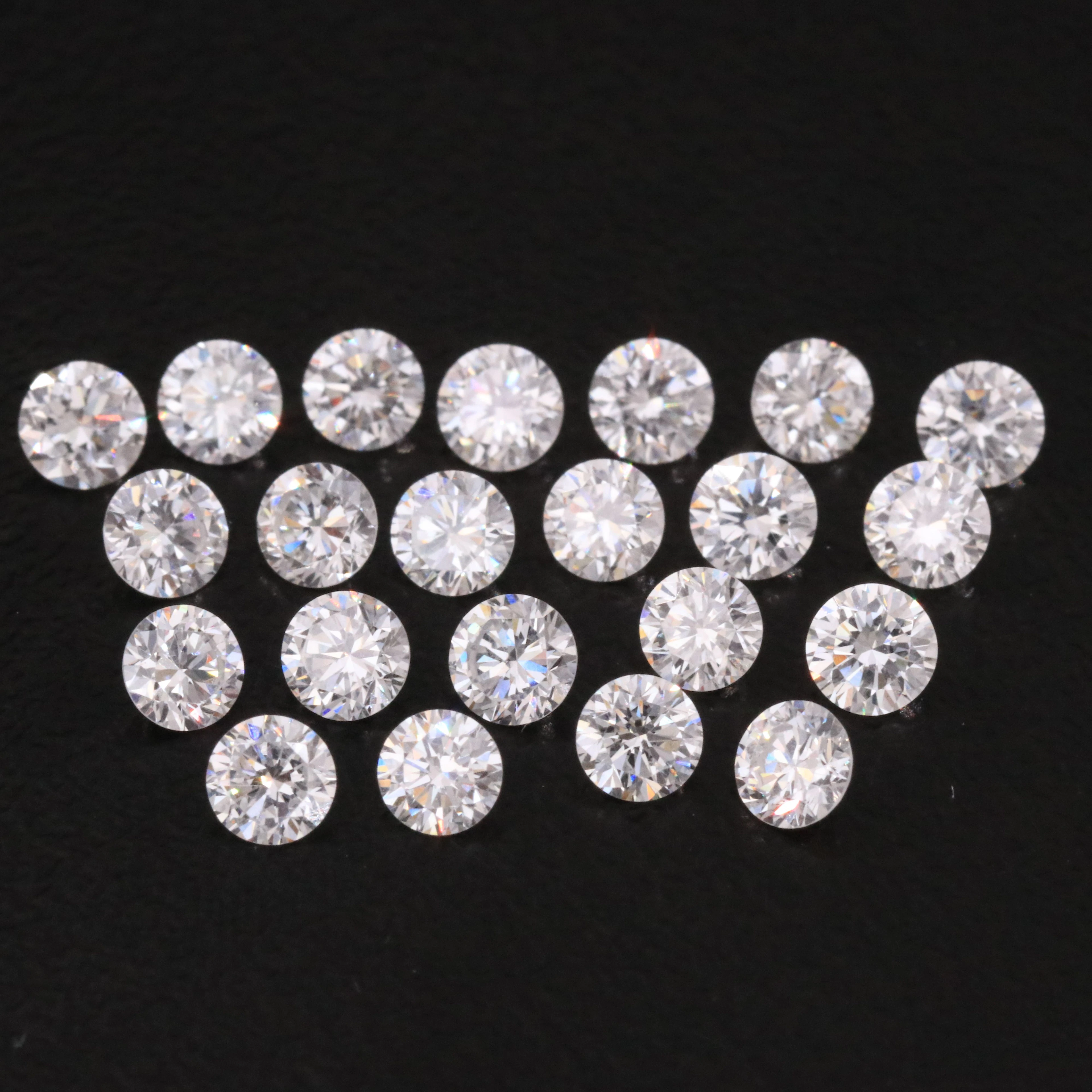 Loose 3.43 CTW Lab Grown Diamond Lot