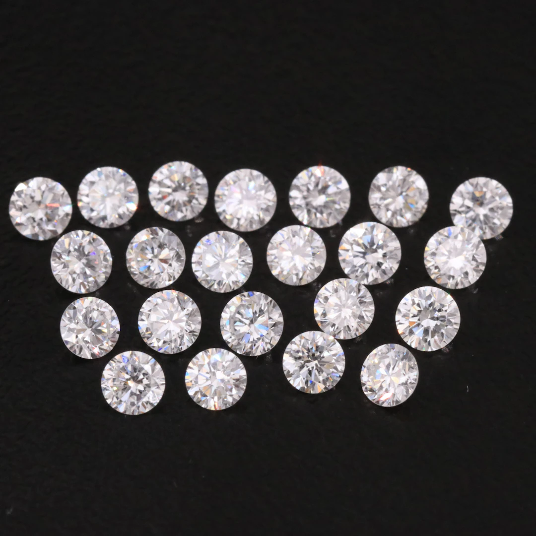 Loose 3.43 CTW Lab Grown Diamond Lot