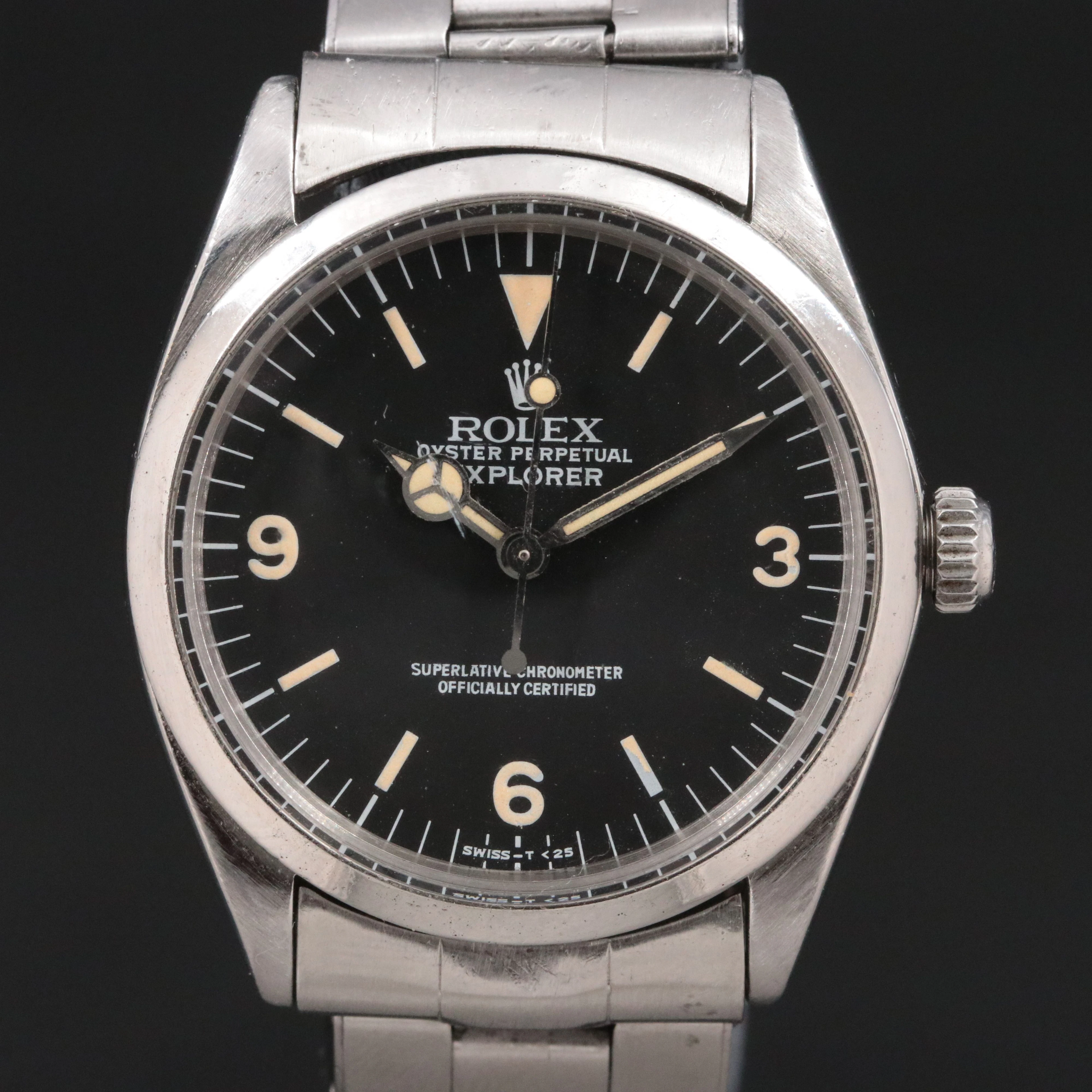 1965 Rolex Oyster Perpetual "Dress" Explorer Hybrid 34mm Ref. 1002 Watch