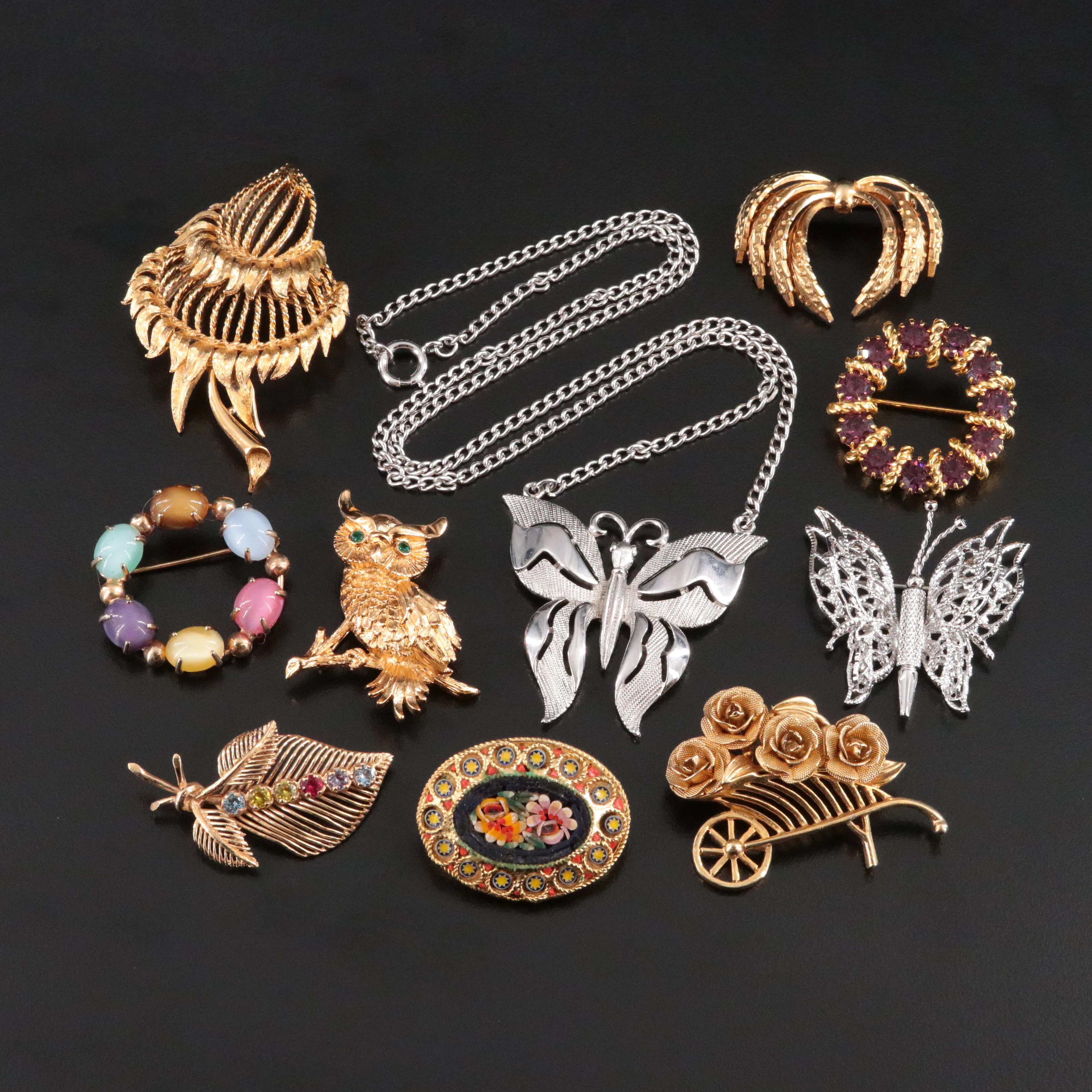 Glass Tesserae Featured in Vintage Jewelry