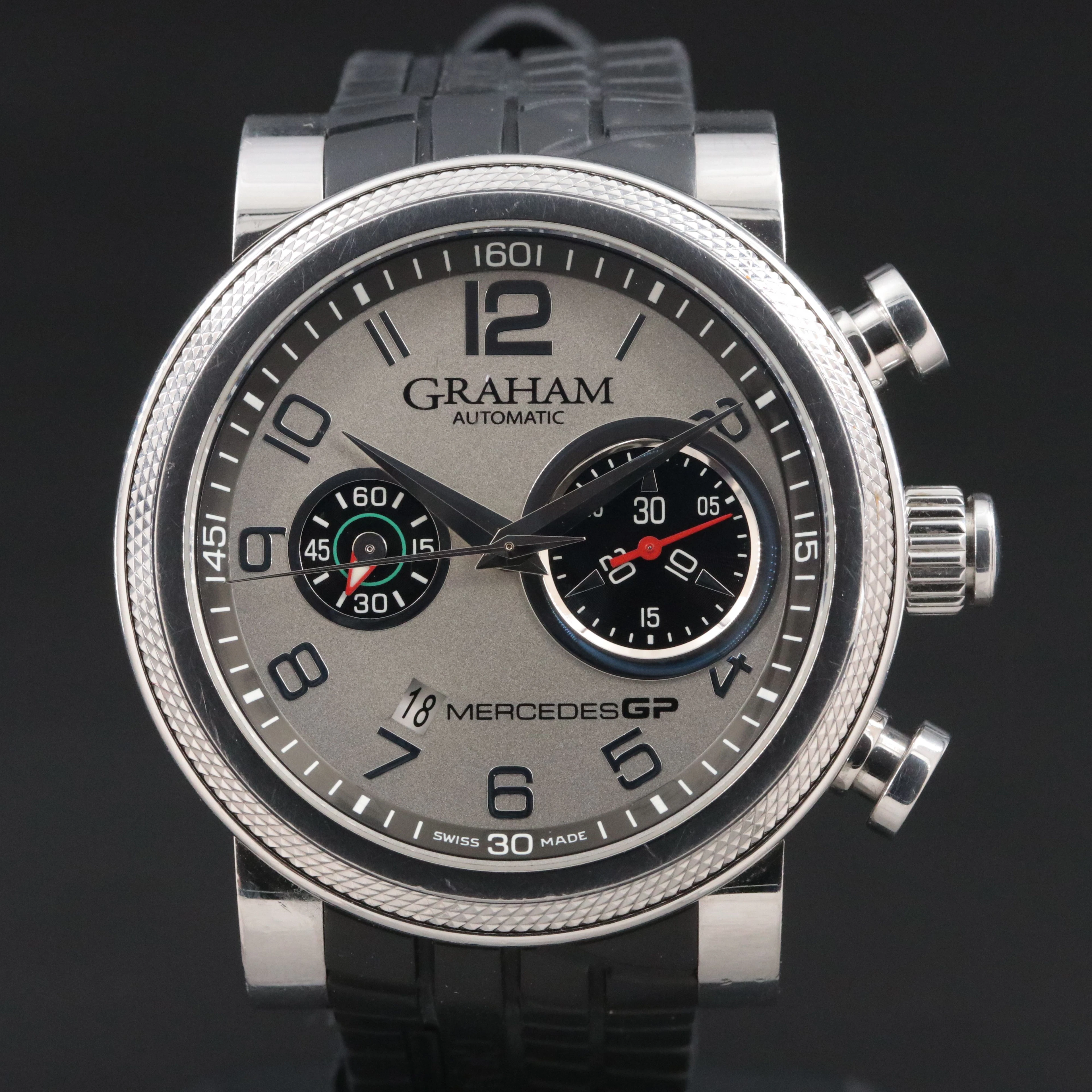 Graham Silverstone Mercedes GP Trackmaster Automatic Watch 2MEAS.S01A