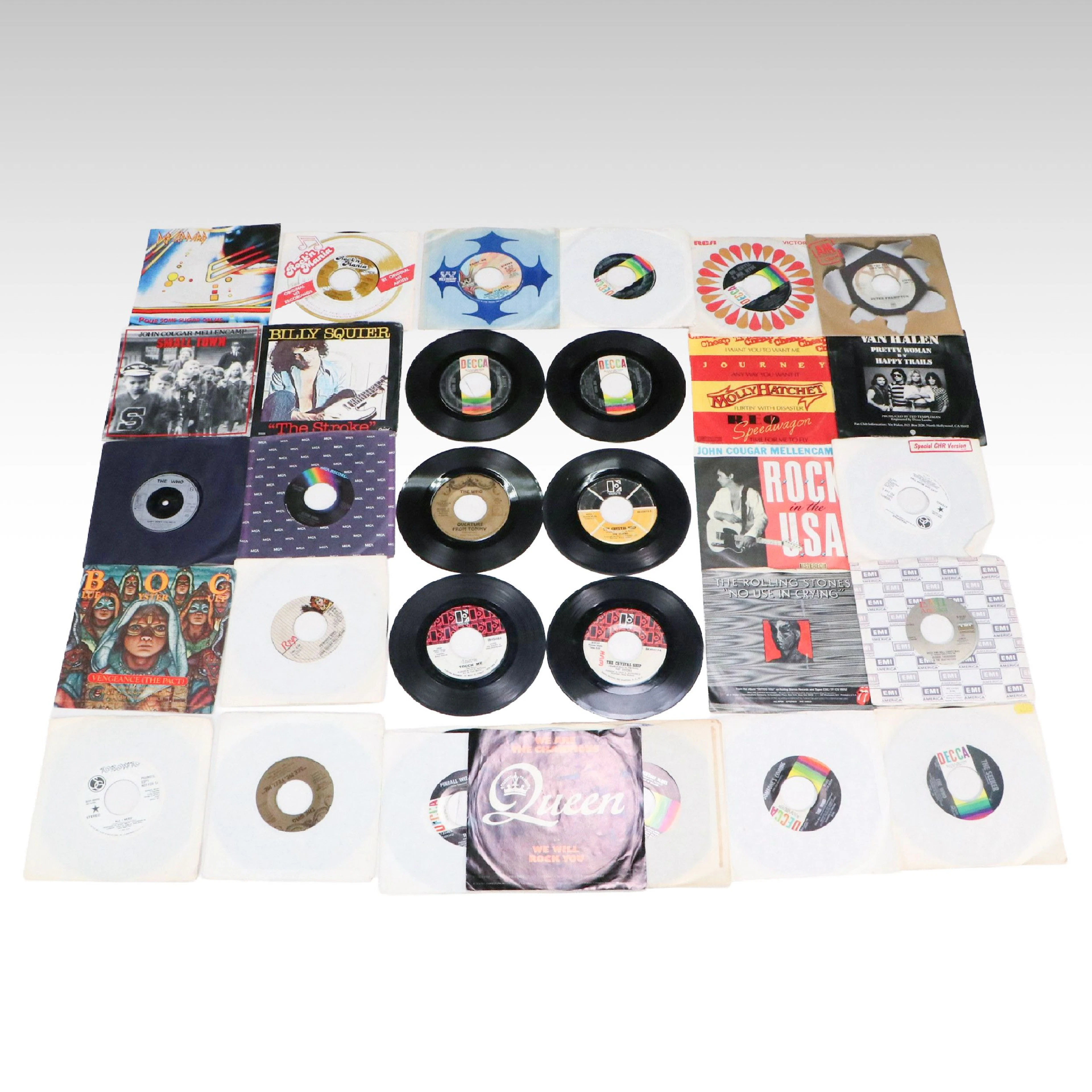 Queen, The Who, Van Halen, Def Leppard and More Records