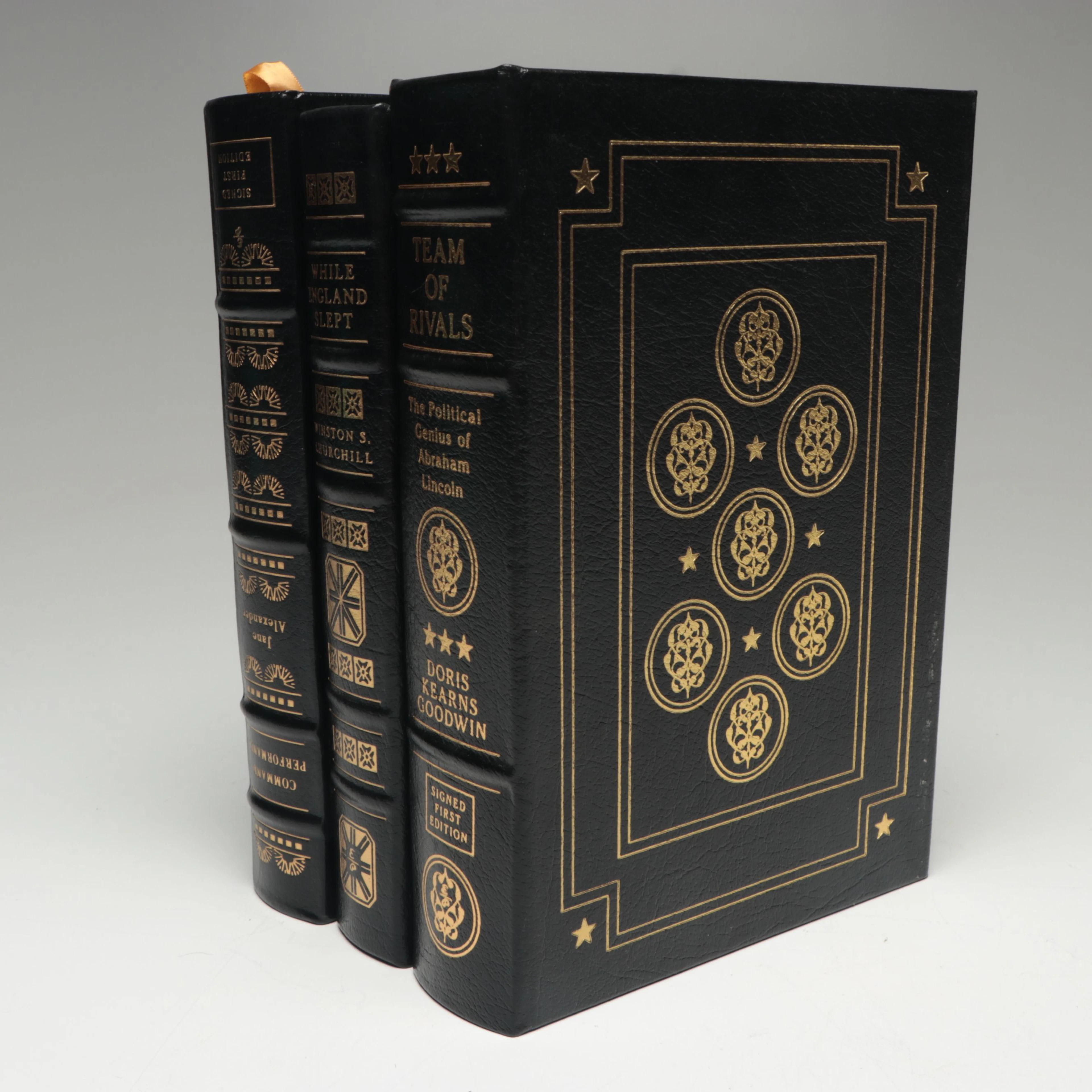 "While England Slept" by Winston Churchill and Other Easton Press Books