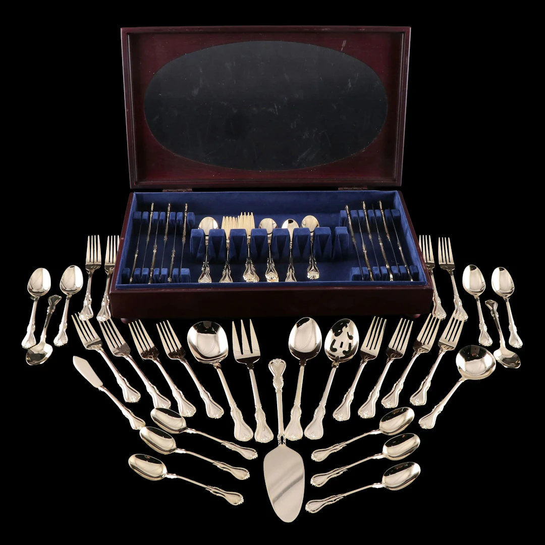 Cambridge "Gold Jessica" Stainless Steel Flatware and Serving Utensils