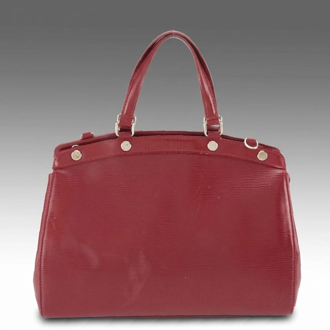 Louis Vuitton Brea MM Bag in Rubis Epi Leather