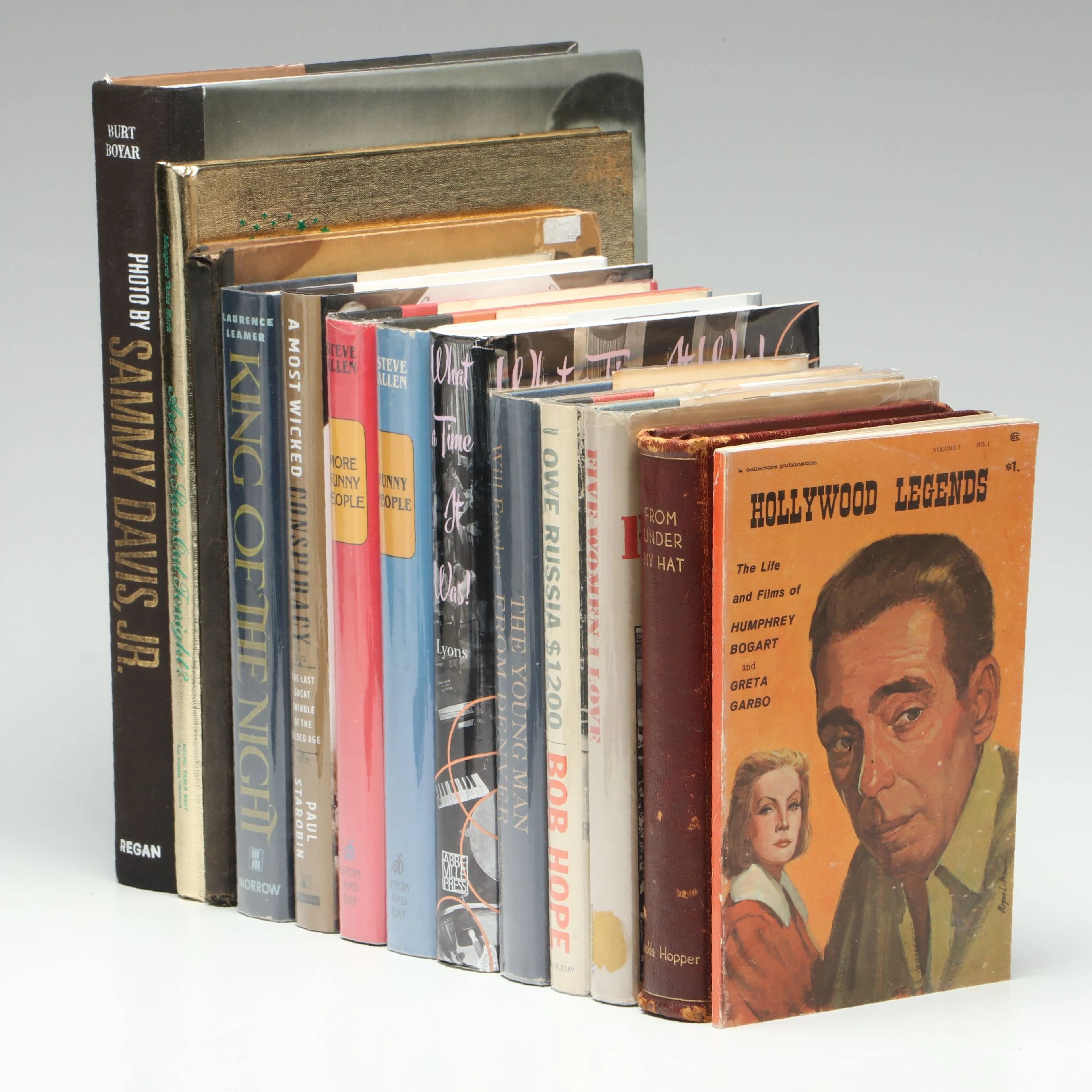First Edition "From Under My Hat" by Hedda Hopper and More Books