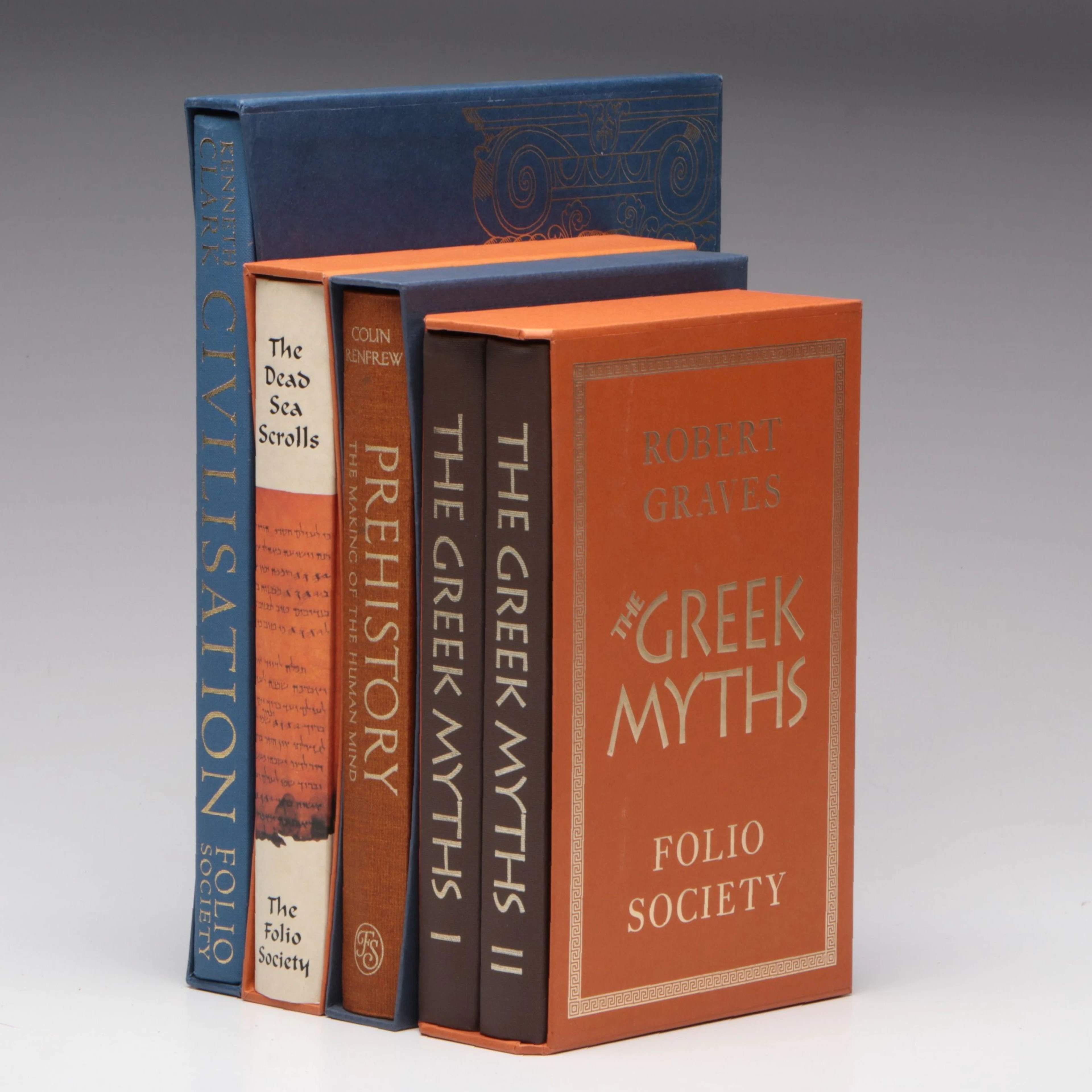 Folio Society "The Greek Myths" Two-Volume Set by Robert Graves and More Books