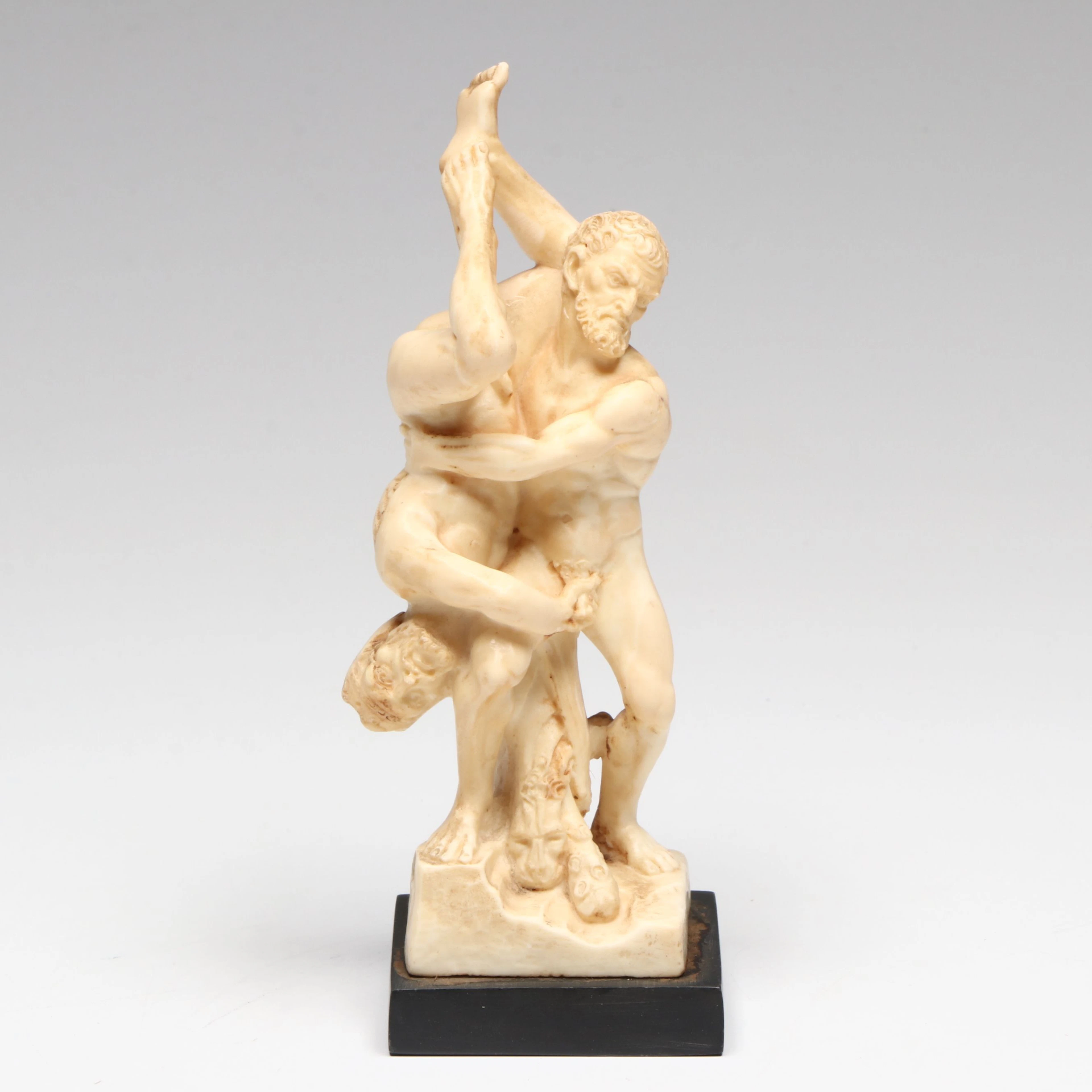 Amilcare Santini "Eighth Labor of Hercules" Resin Sculpture