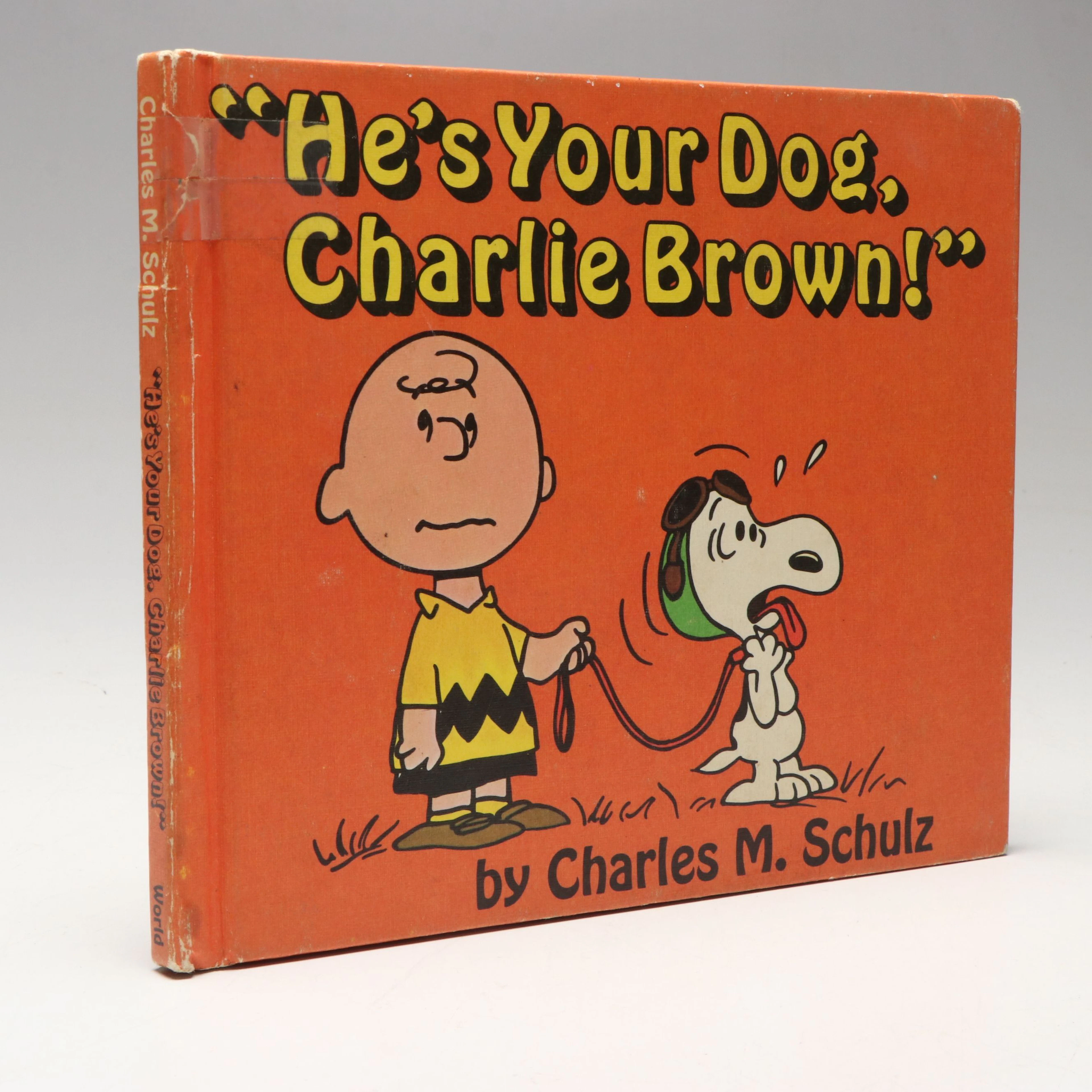First Edition "He's Your Dog, Charlie Brown!" by Charles M. Schulz, 1968