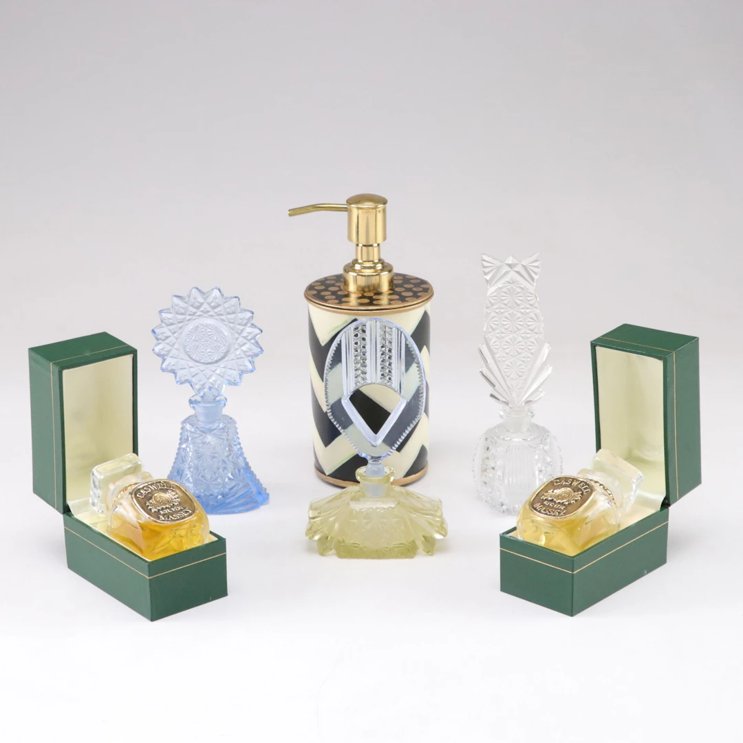 MacKenzie-Childs Zig Zag Soap Dispenser, Perfume, and More
