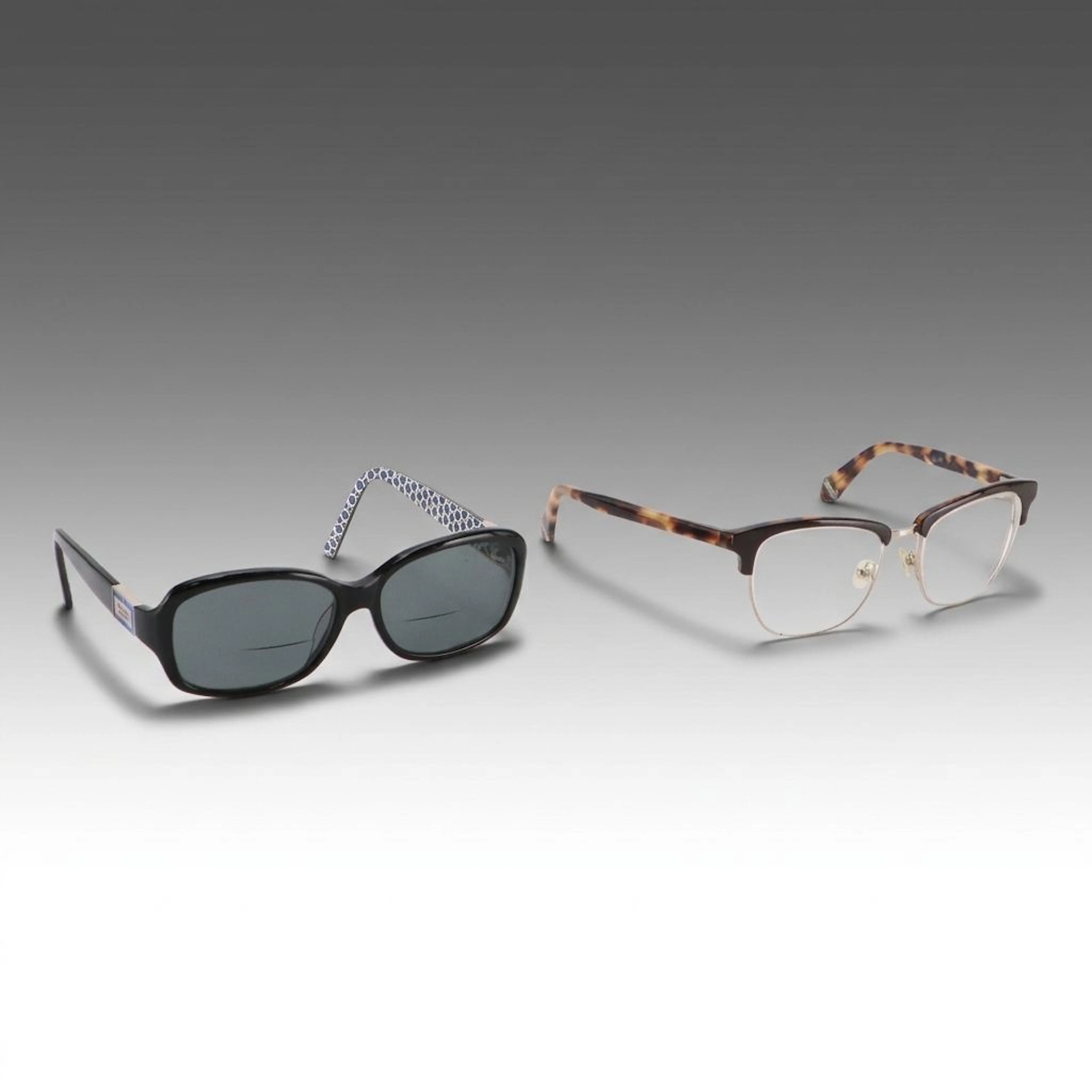 Zac Posen Masha Half-Rim Prescription Eyeglasses and Other Bifocal Sunglasses