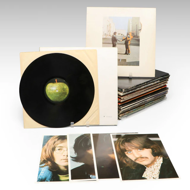 The Beatles, Pink Floyd, Eric Clapton and More 12" Vinyl Records