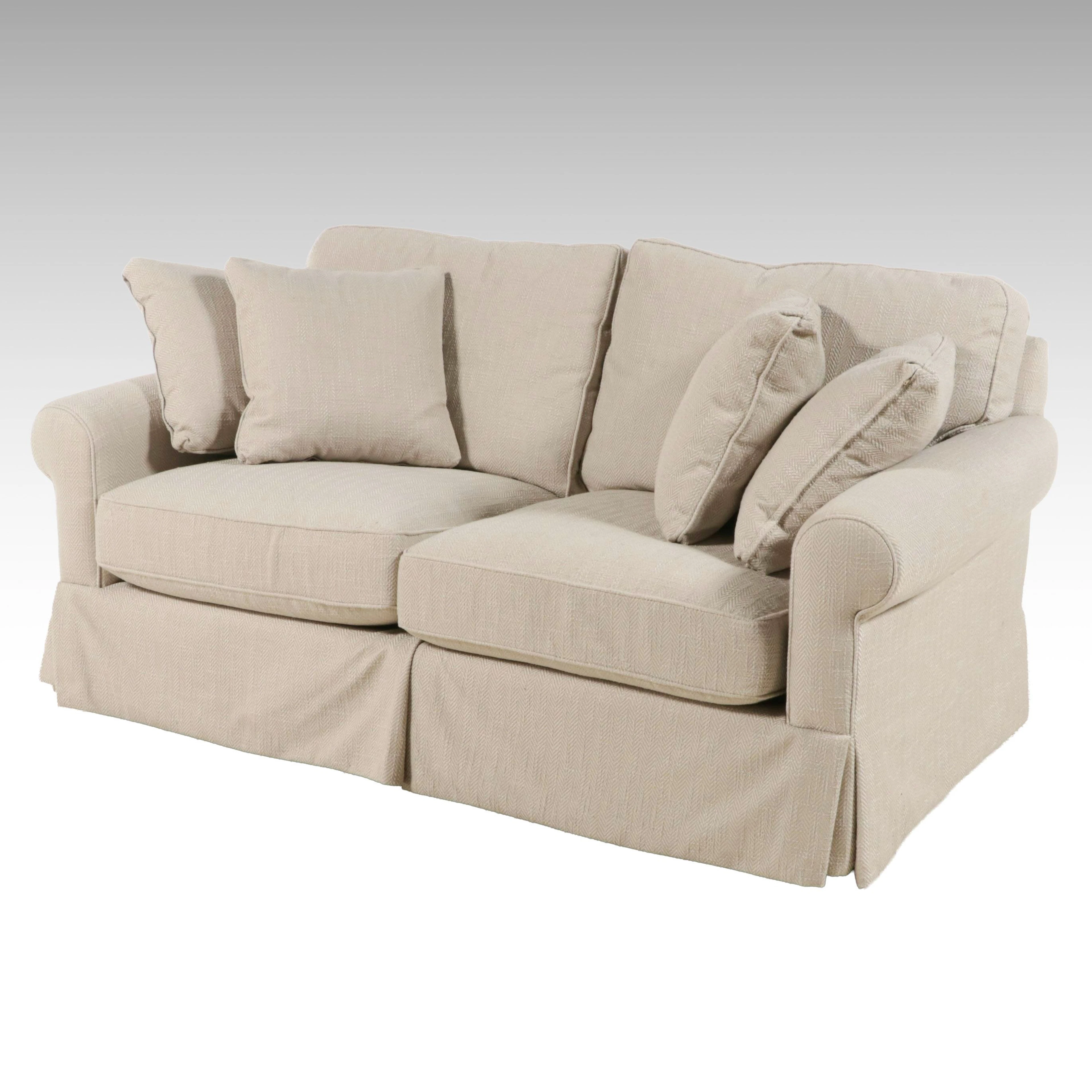 Camden Collection Upholstered Loveseat