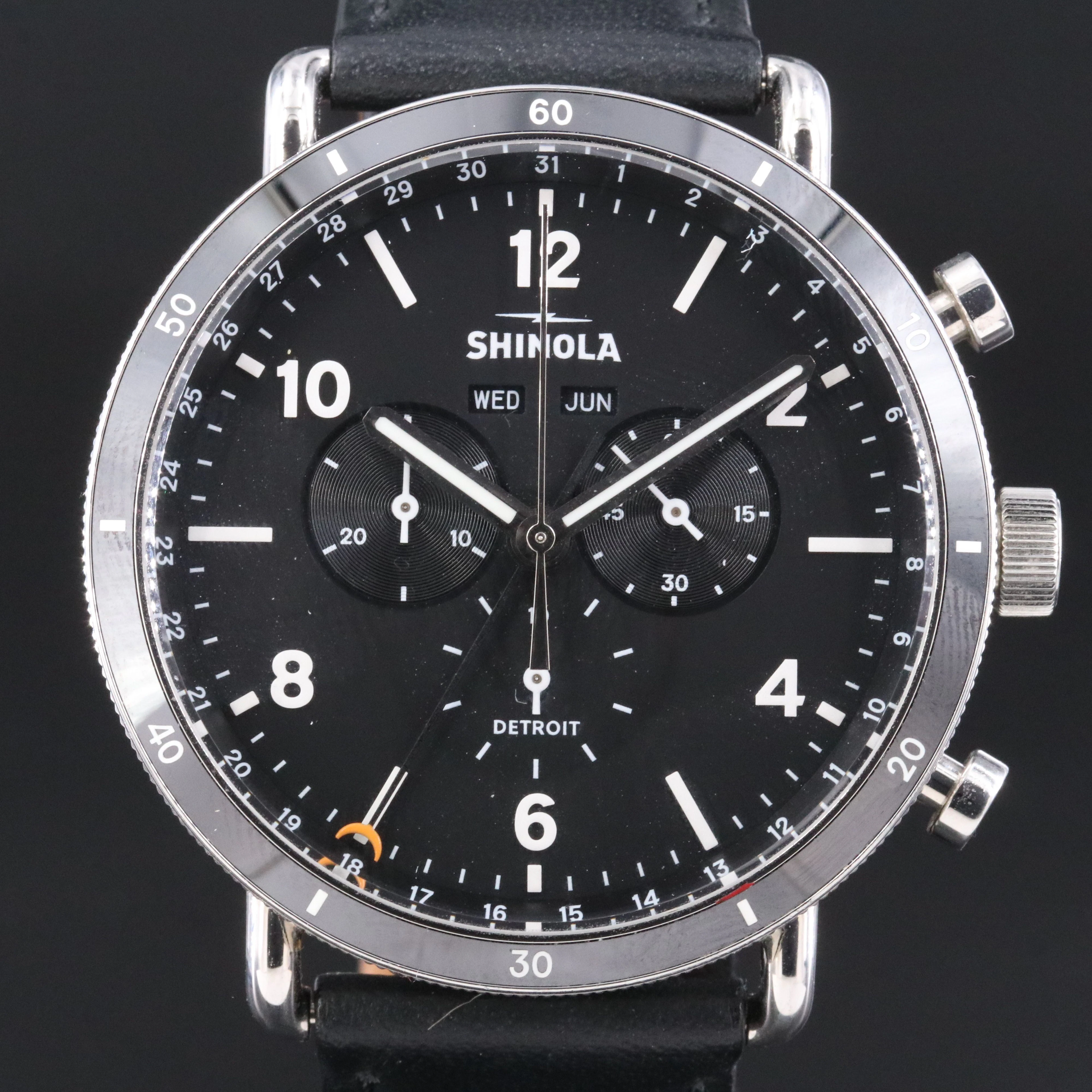 Shinola Canfield Sport Chronograph 45mm Quartz Watch SO120089889