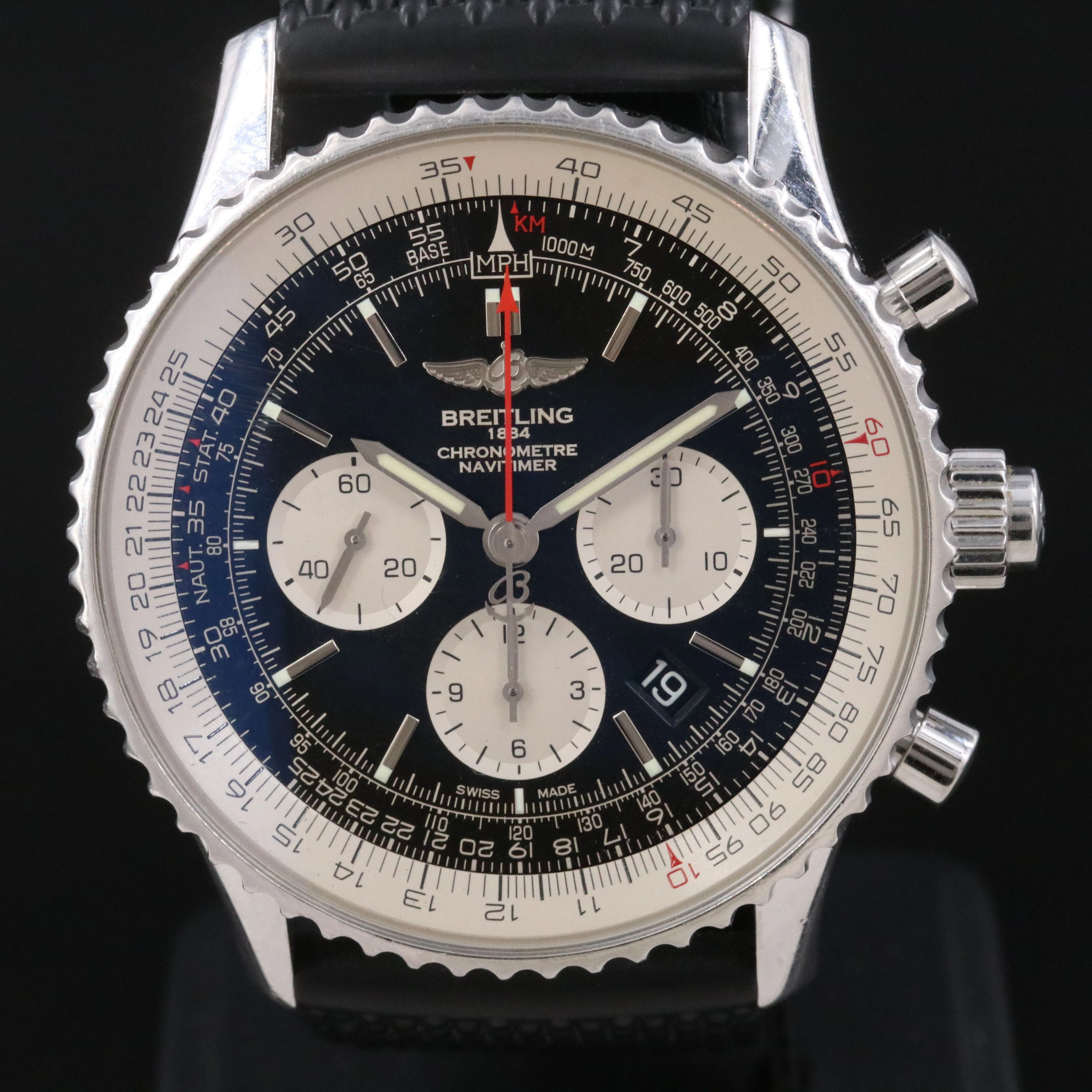 Breitling Navitimer B03 Rattrapante Chronograph Watch AB0310