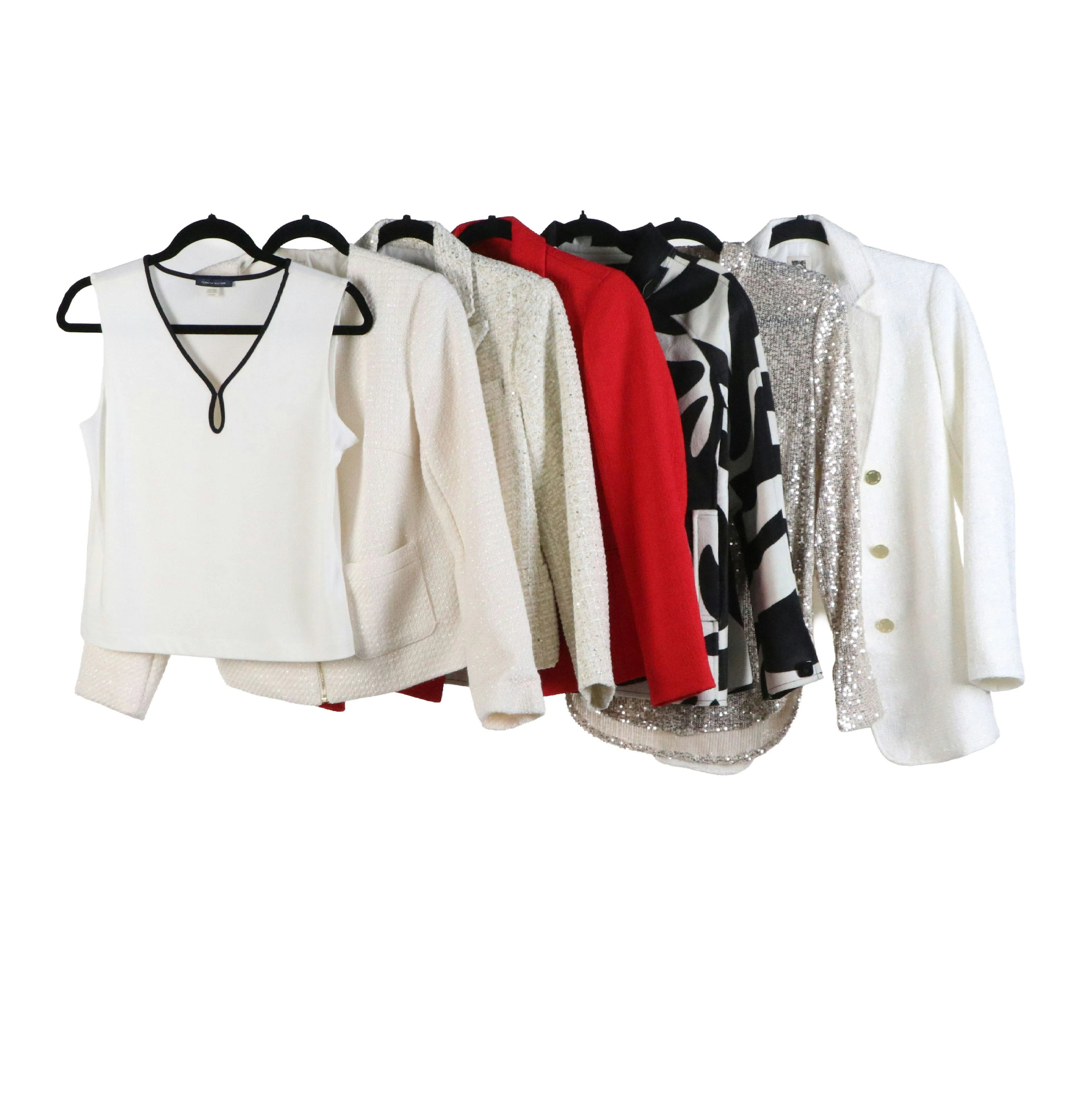 CeCe, Anne Klein, Jones New York, Joie, Tommy Hilfiger, and Berek Separates