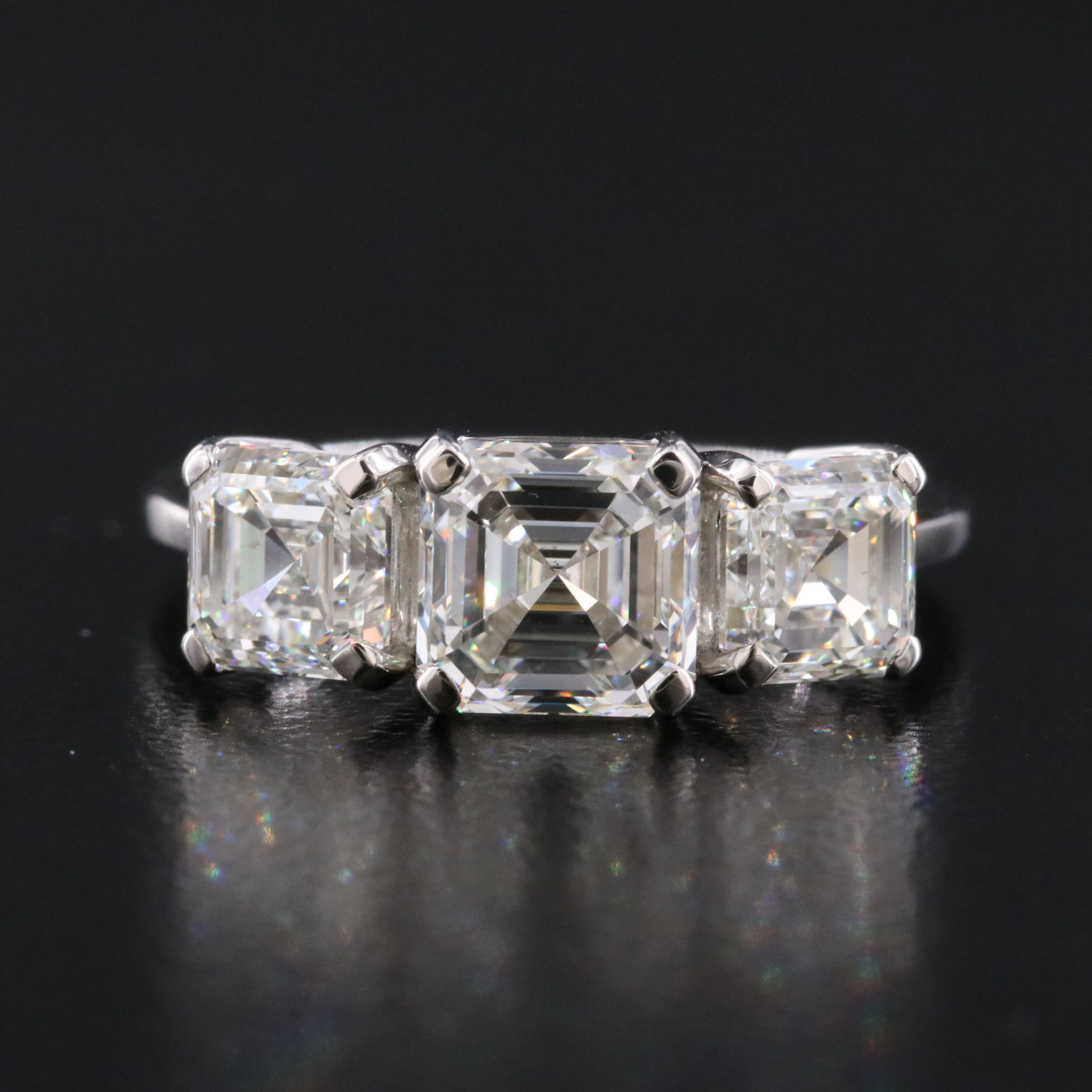 Platinum 3.23 CTW Diamond Ring